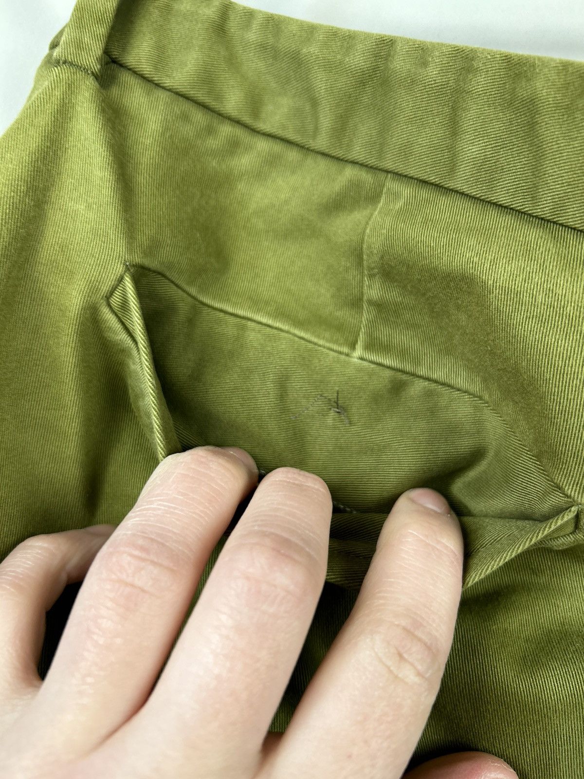 Gucci Gucci Pants Classic Olive Size 54 Size US 38 / EU 54 - 24 Thumbnail