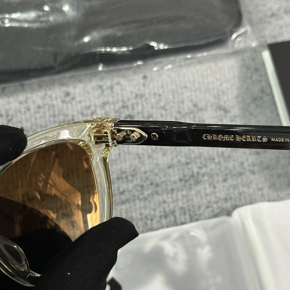Chrome Hearts CHROME HEARTS SMOKE SHOW SUNGLASSES Size ONE SIZE - 9 Thumbnail