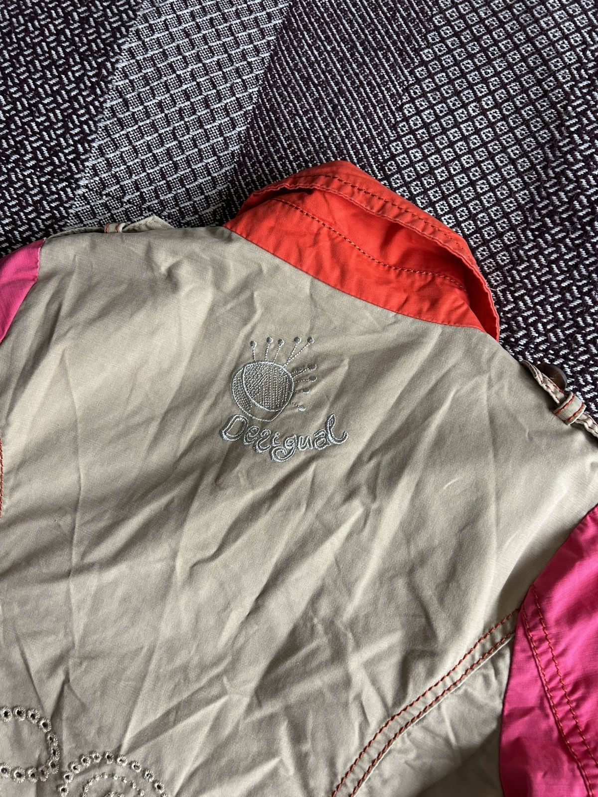 Desigual Vintage Desigual Women Jacket Size 42 Streetwear Solid Style Size M / US 6-8 / IT 42-44 - 14 Thumbnail