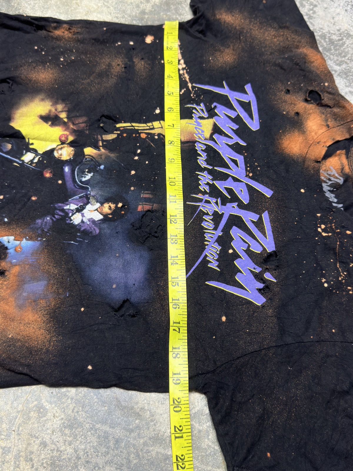 Band Tees × Prince Distressed Vintage Style Prince Purple Rain Very Rare Size US M / EU 48-50 / 2 - 21 Thumbnail