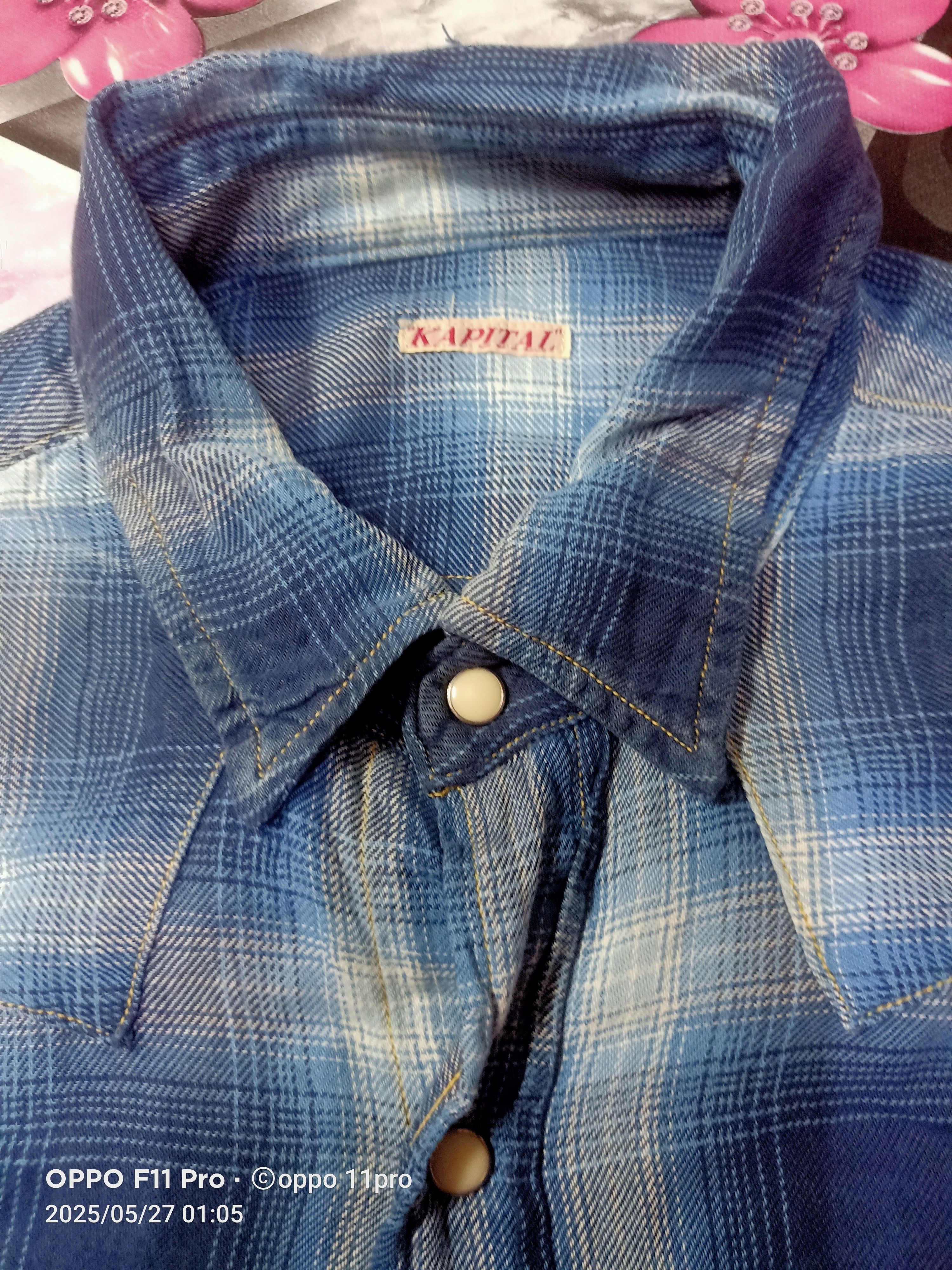 Kapital × Kapital Kountry Kapital Vintage Snap Men Button Poket Smiles Size US M / EU 48-50 / 2 - 5 Thumbnail