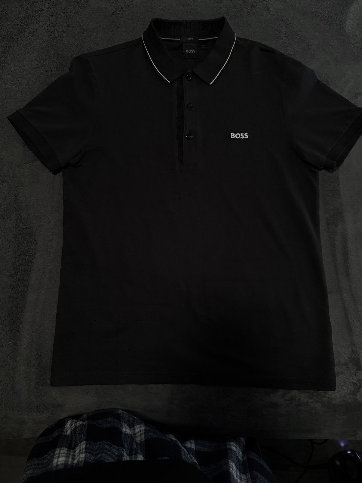 Hugo Boss Navy blue Hugo Bosss polo Size US M / EU 48-50 / 2 - 1 Thumbnail