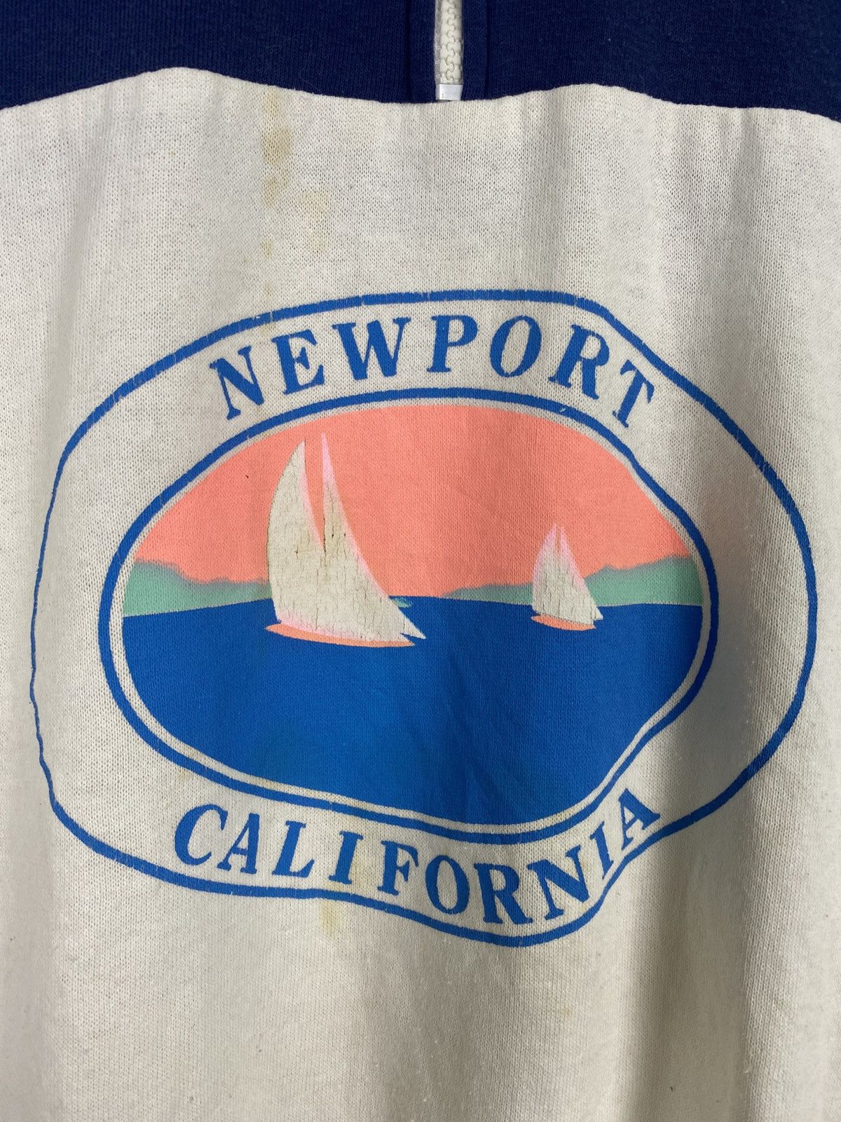 Vintage Vintage 80’s Newport California Sweater Size US L / EU 52-54 / 3 - 8 Thumbnail