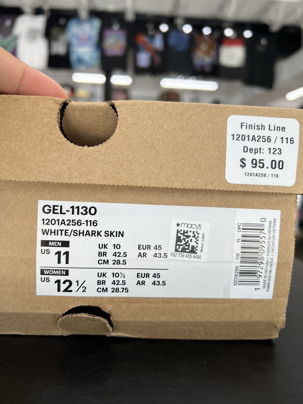 Asics ASICS Gel-1130 White Shark Skin Sz. 11 (2024) Size US 11 / EU 44 - 11 Thumbnail