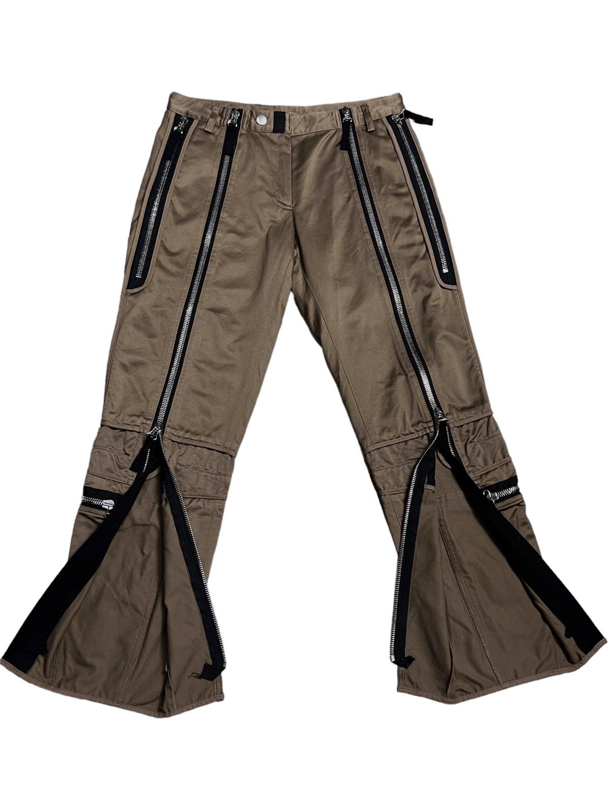 Dries Van Noten Dries Van Noten Multi-Zip Cotton Pants - Rare Archive Size US 28 / EU 44 - 15 Thumbnail