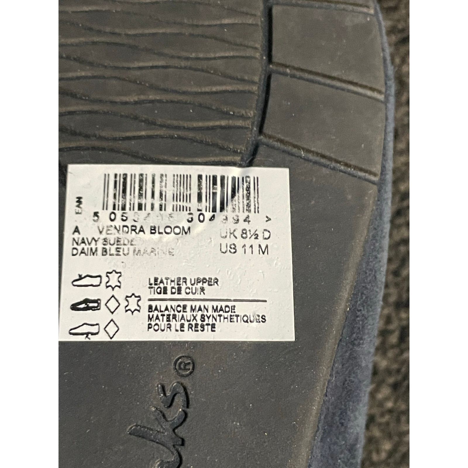 Clarks Clark’s Artisan Blue Suede Wedge Vendra Bloom Slip On 11 M Size US 11 / IT 41 - 10 Thumbnail