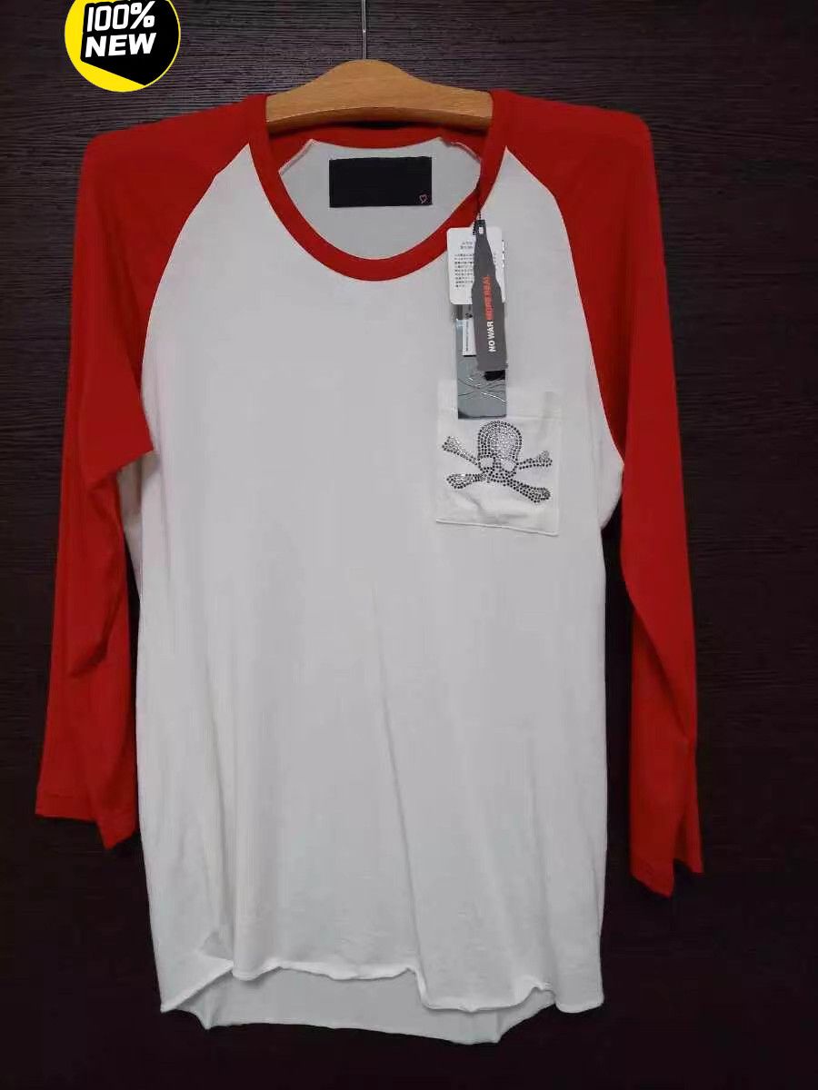 Roen roen Crystal Skull 3/4 Sleeve Rock T-shirt K11 Size US M / EU 48-50 / 2 - 1 Thumbnail