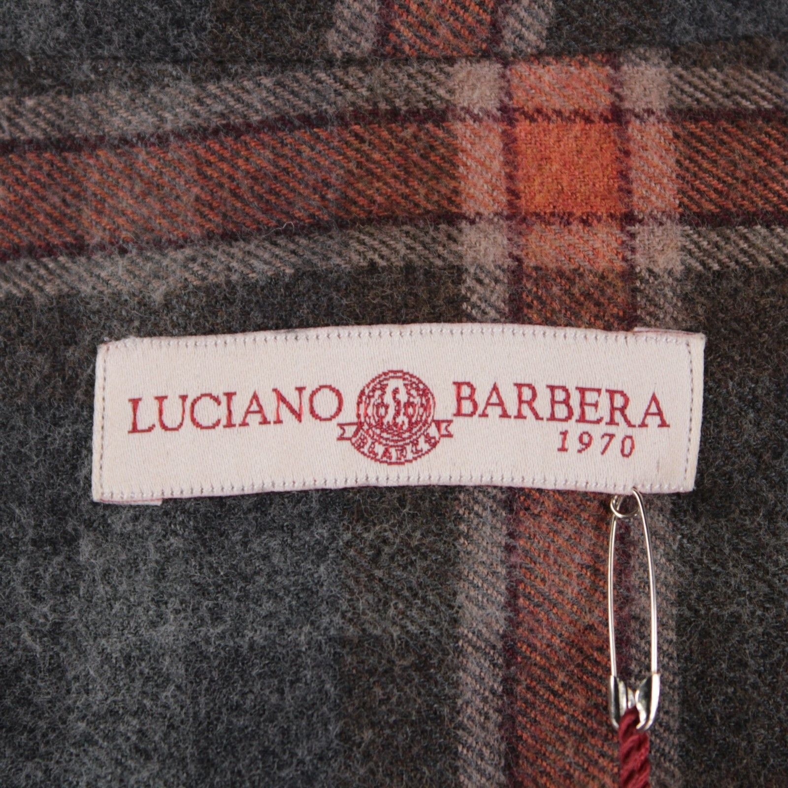 Luciano Barbera Luciano Barbera Overshirt Size M US In Gray Cotton Size US M / EU 48-50 / 2 - 7 Thumbnail