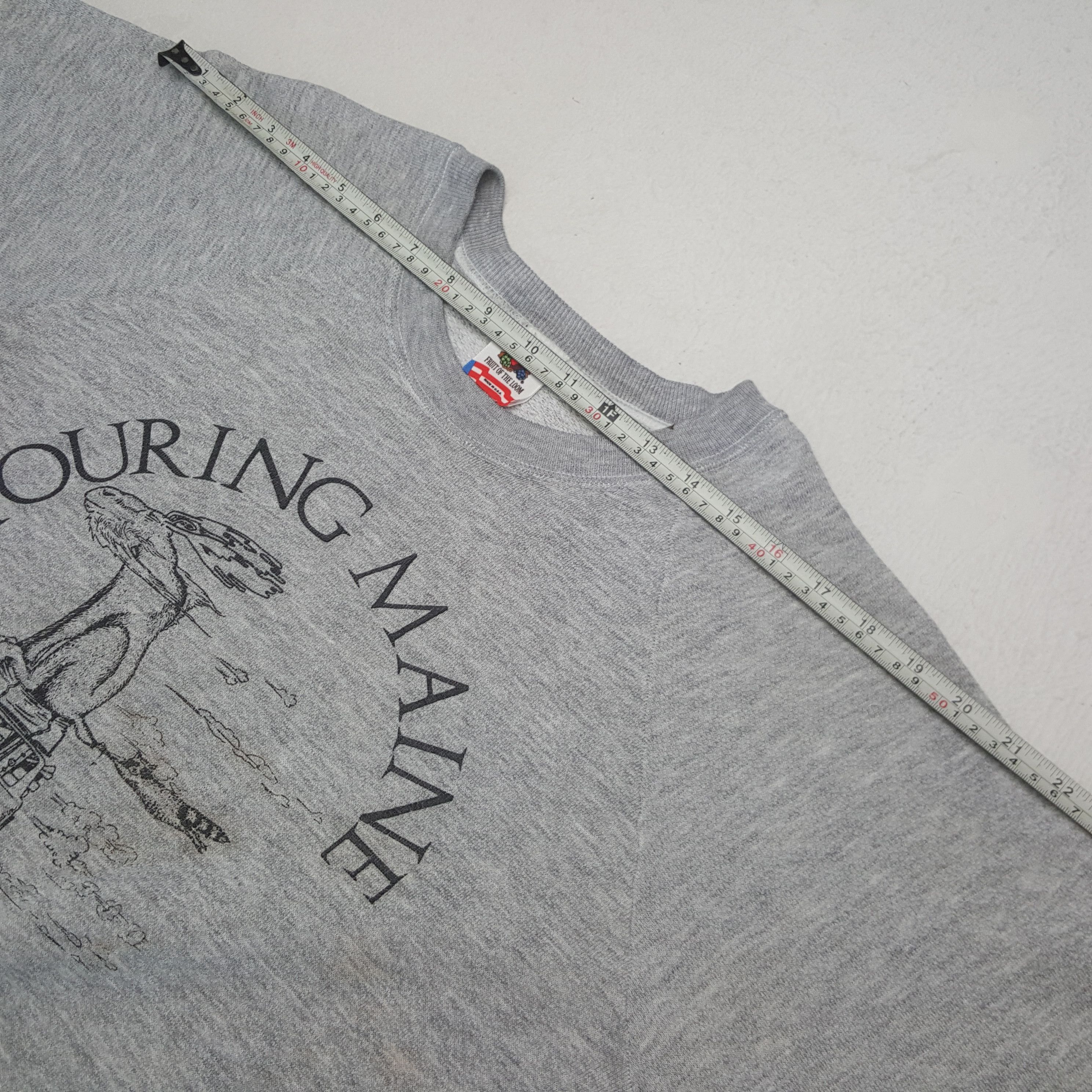Vintage Vintage Touring Maine American 90's Sweatshirt C291N26 Size US M / EU 48-50 / 2 - 6 Thumbnail