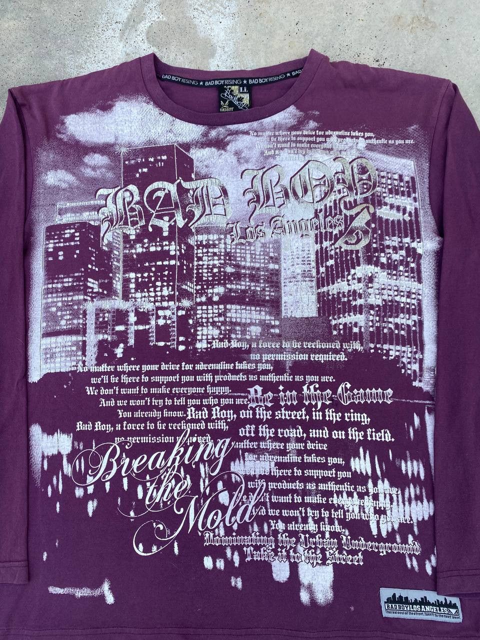 14th Addiction 2000s Wild Poems Gothic Longsleeve Tees Size US L / EU 52-54 / 3 - 2 Thumbnail