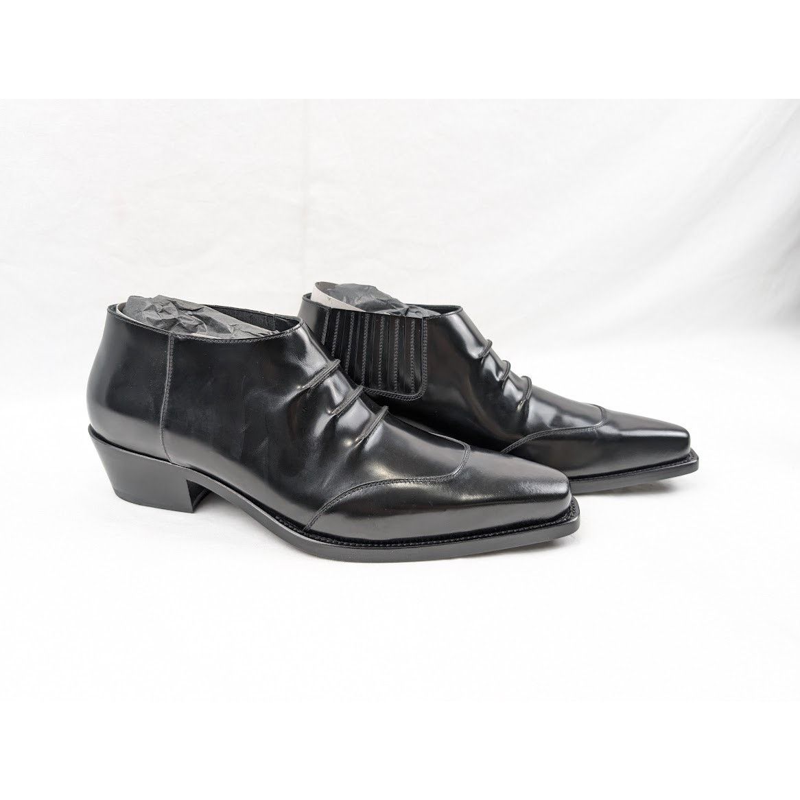 Givenchy o1rshd1 Show Cowboy Boots in Black Size US 11 / EU 44 - 1 Thumbnail