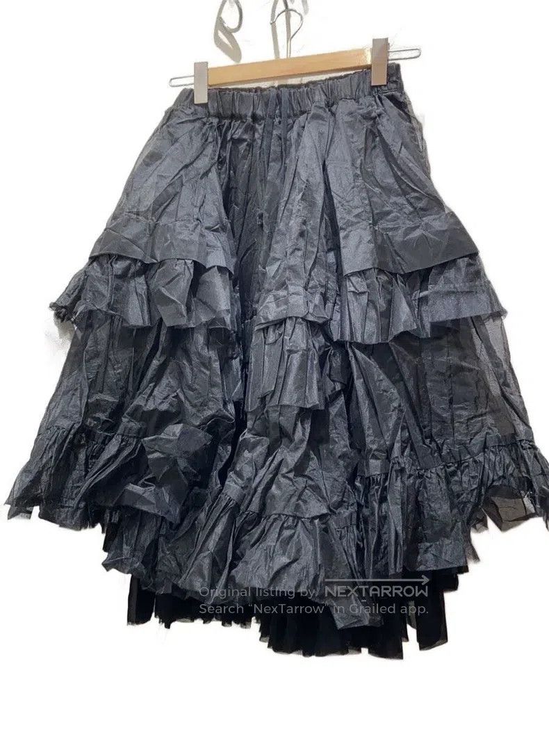 Comme Des Garcons size XS Crushed Tulle Skirt