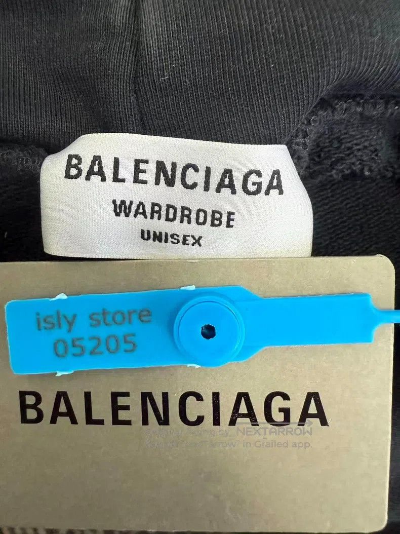 Balenciaga Balenciaga Alphabet Print Hooded Loose Long Sleeve Sweatsh Size US M / EU 48-50 / 2 - 4 Thumbnail