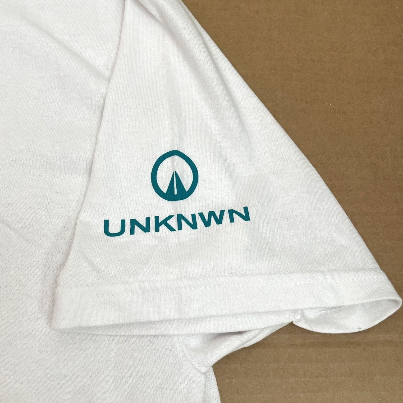 Altea UNKNWN Shirt Adult XL White Teal LeBron Miami Basketball Mens Spellout Short Sleeve Size US XL / EU 56 / 4 - 3 Thumbnail