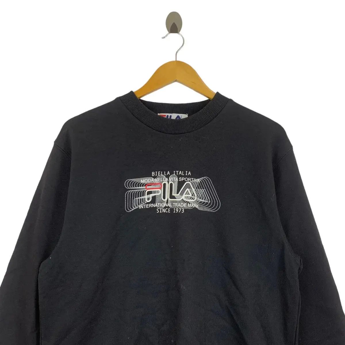 Fila Vintage FILA BIELLA ITALIA 3D Embroidered Logo Size M / US 6-8 / IT 42-44 - 2 Thumbnail