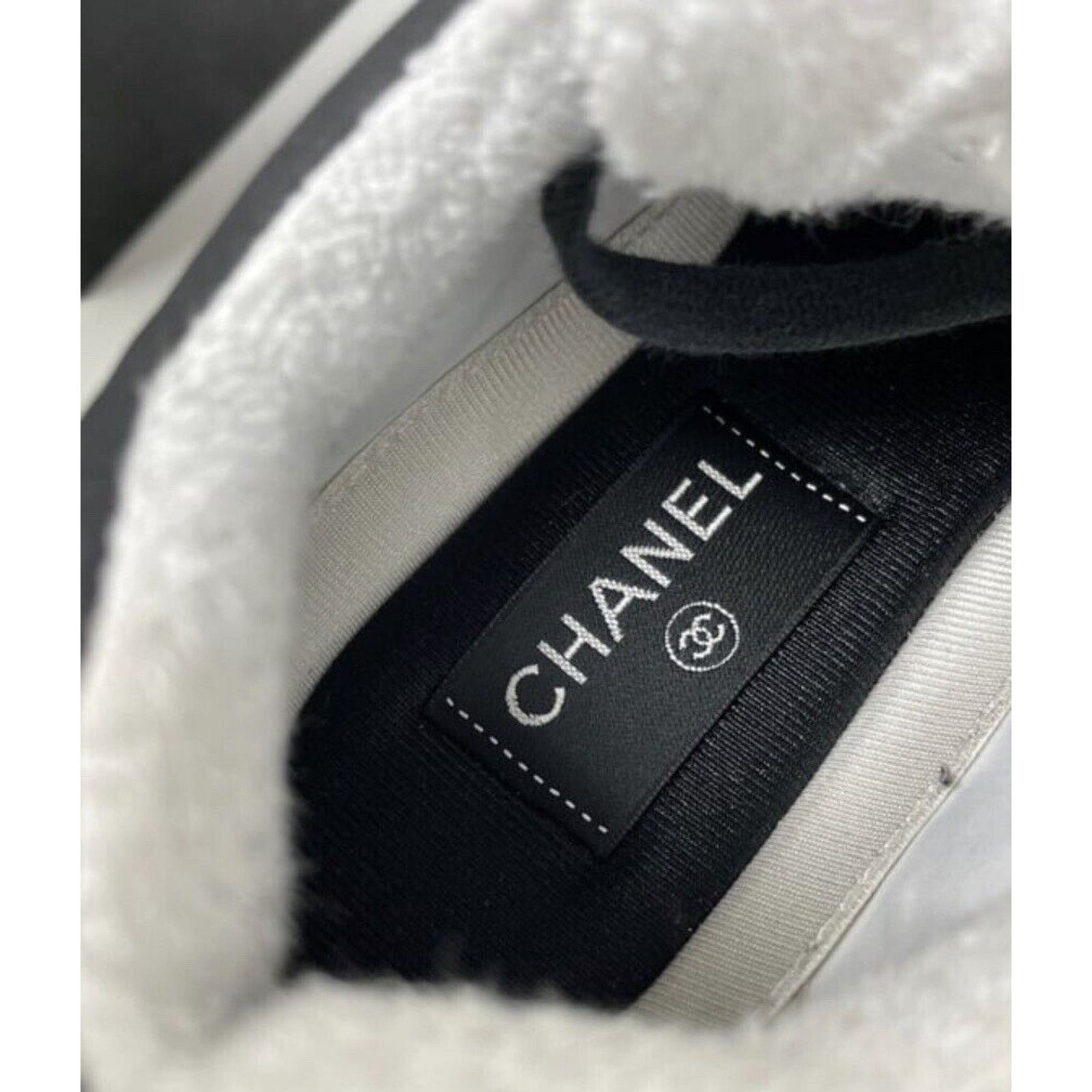 Chanel Chanel Trainers Sneakers 39 Black/White Size US 8 / IT 38 - 8 Thumbnail
