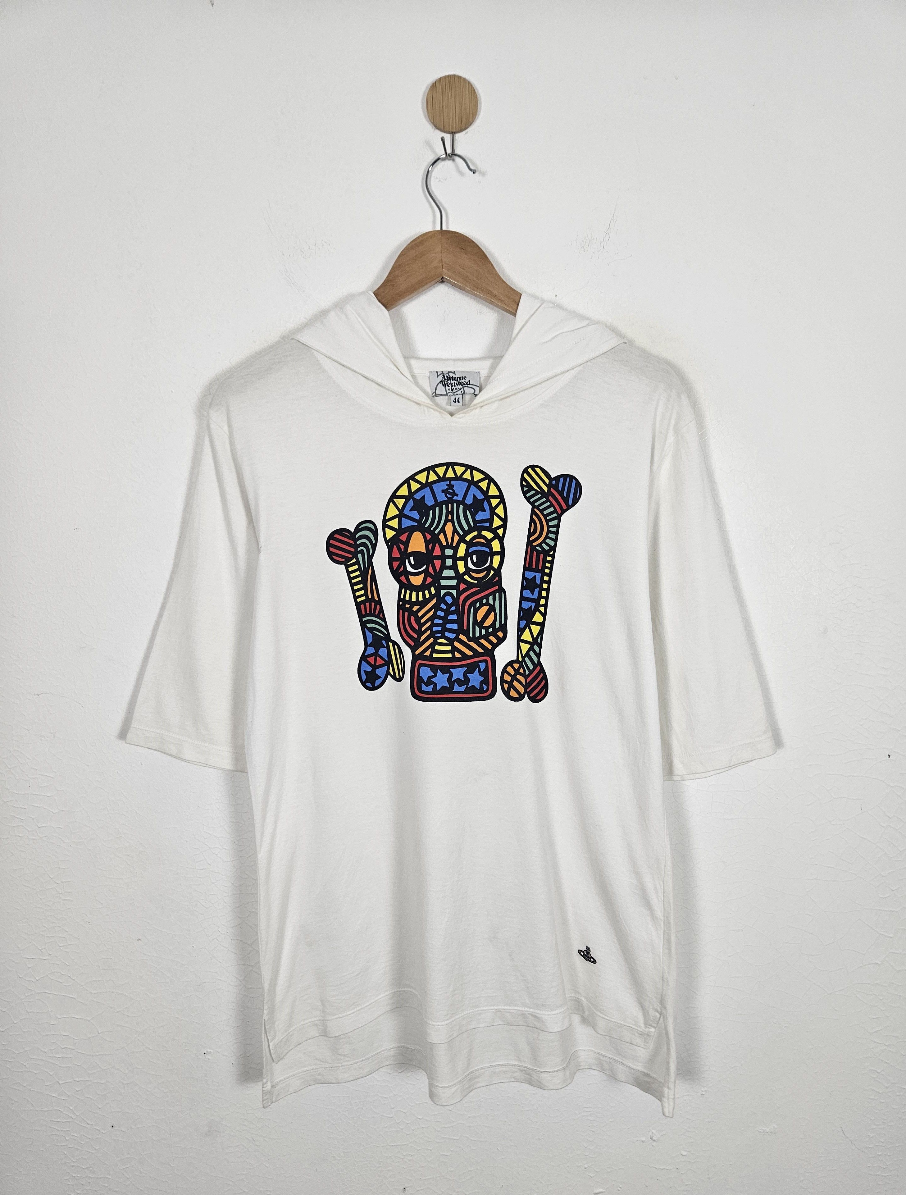 Vivienne Westwood Man Skull Hoodie shirt