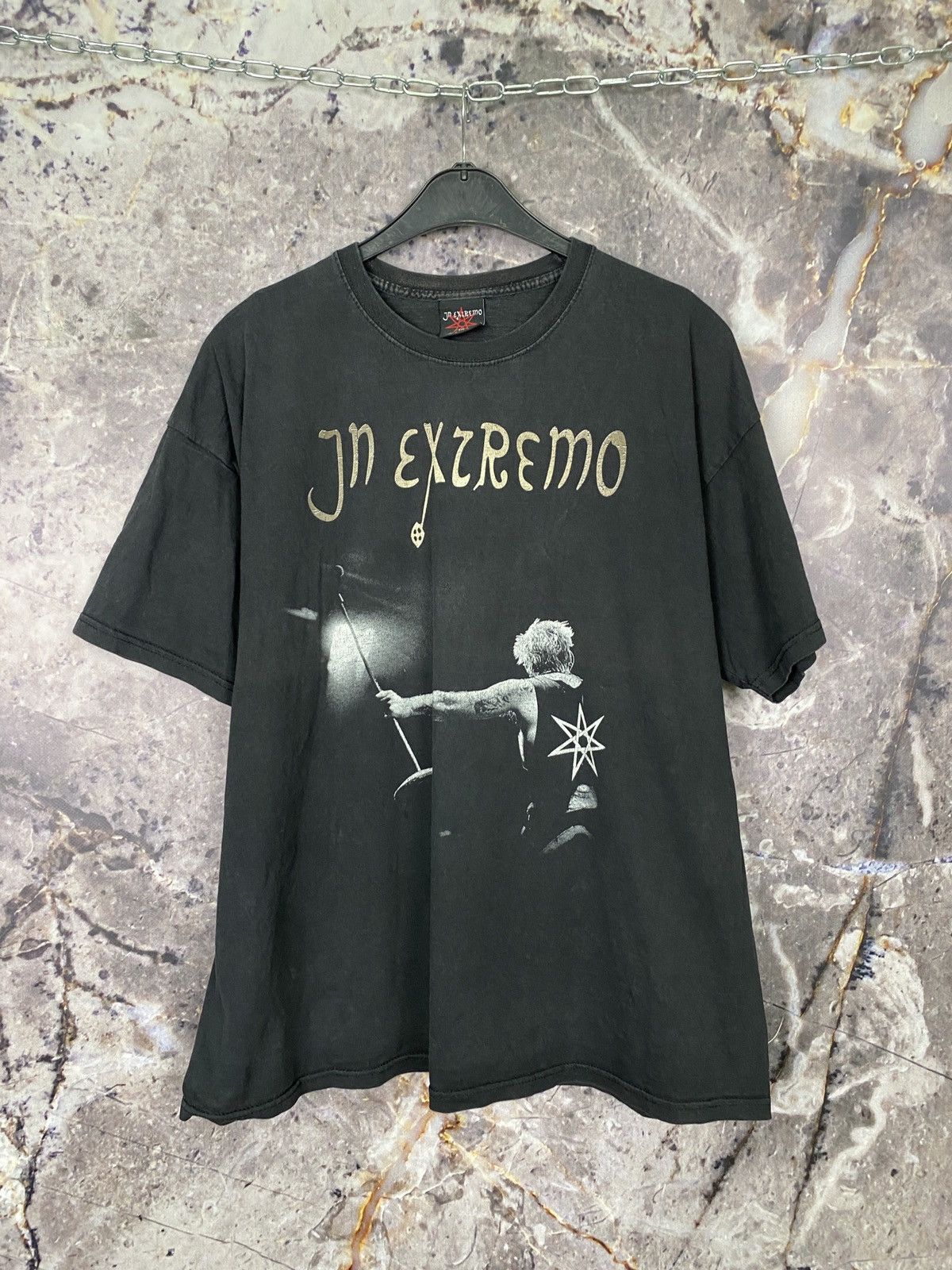 Vintage Men’s In Extremo T-Shirt Rock Band Size XXL Size US XXL / EU 58 / 5 - 1 Thumbnail
