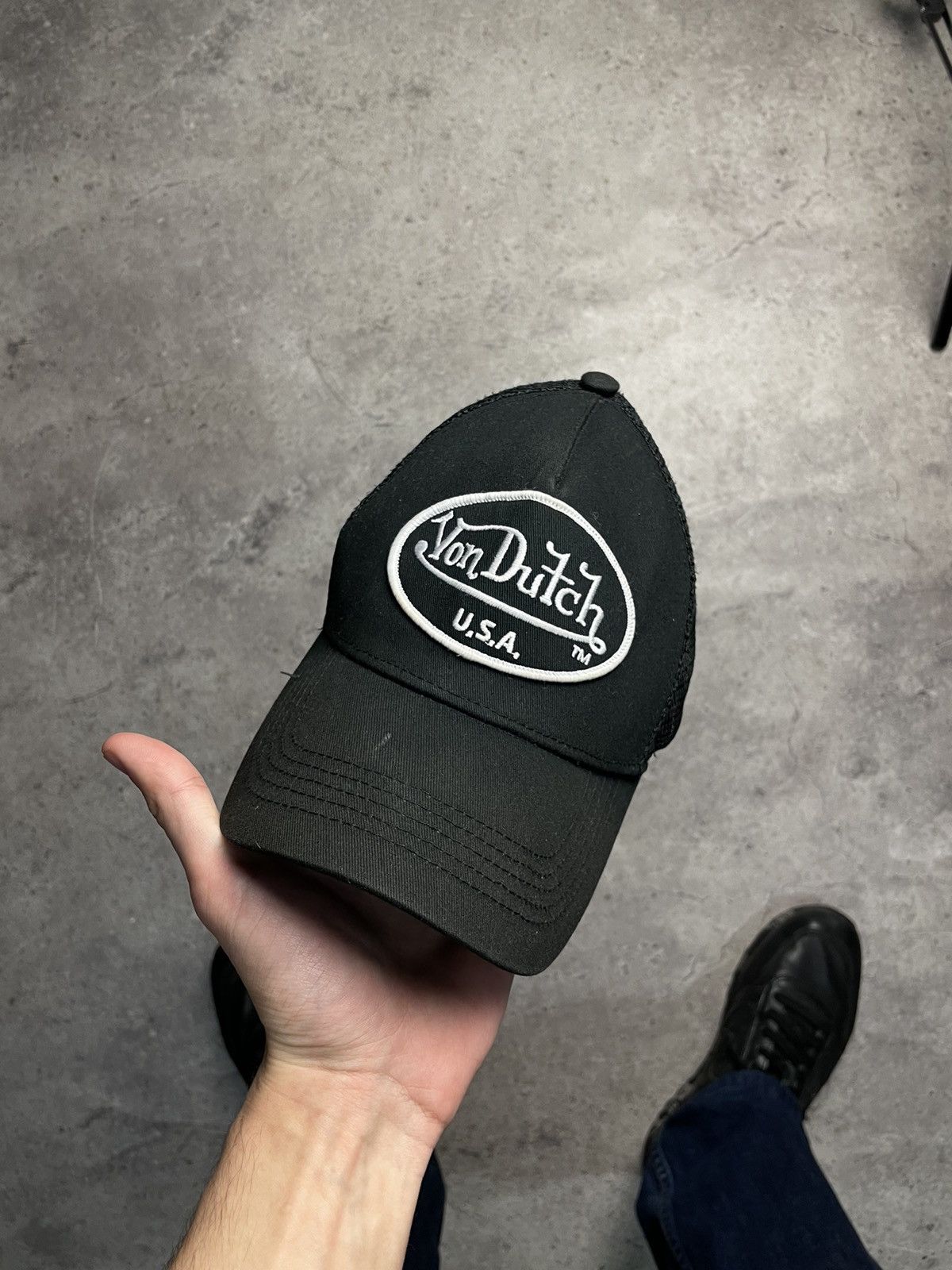 Von Dutch 🖤 Vintage Von Dutch cap Y2K Dad hat Trucker cap Size ONE SIZE - 1 Thumbnail