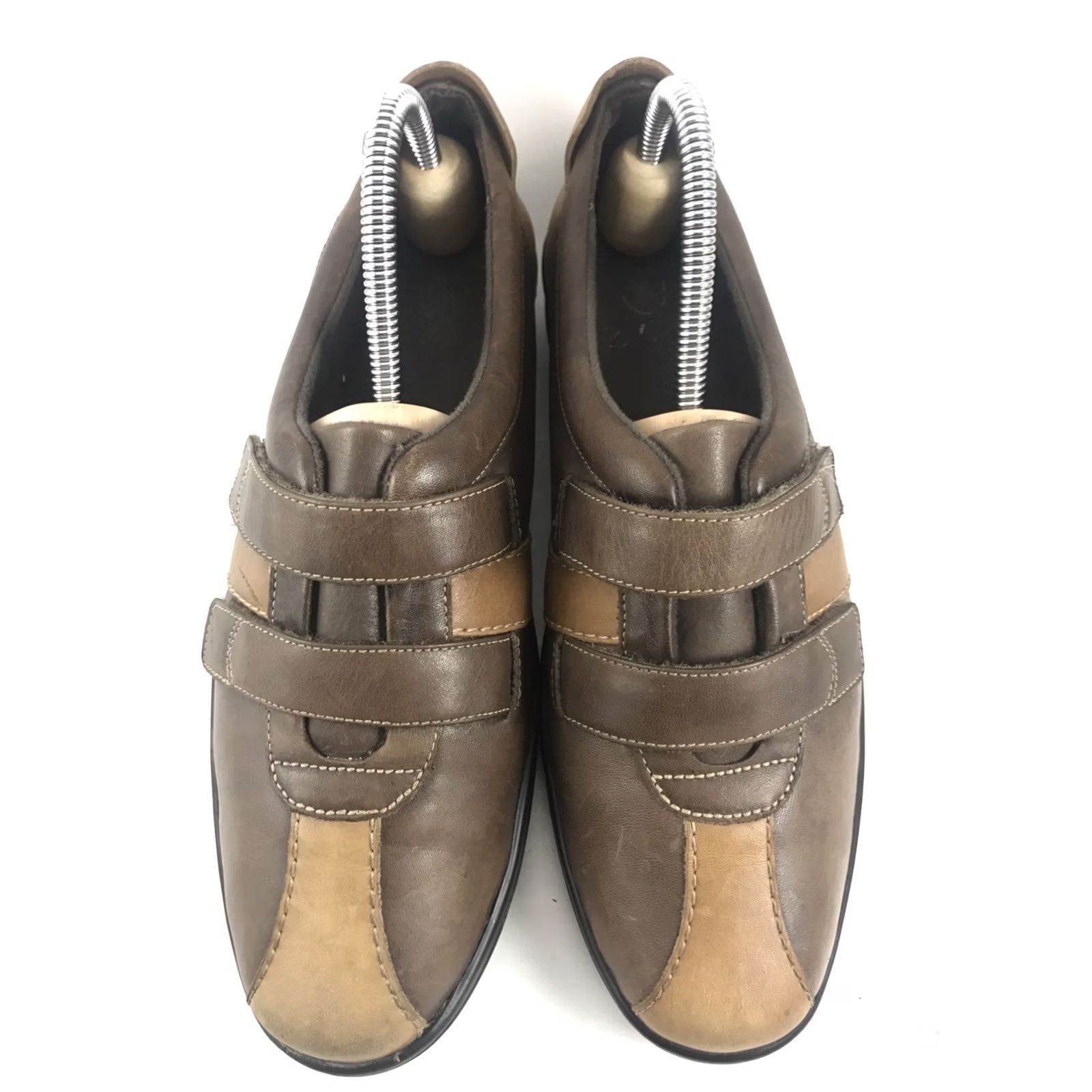 Clarks Clarks K SlipOn Loafers Women Size 6 UK/7US Brown Leather Adjustable Casual Size US 6 / IT 36 - 3 Thumbnail