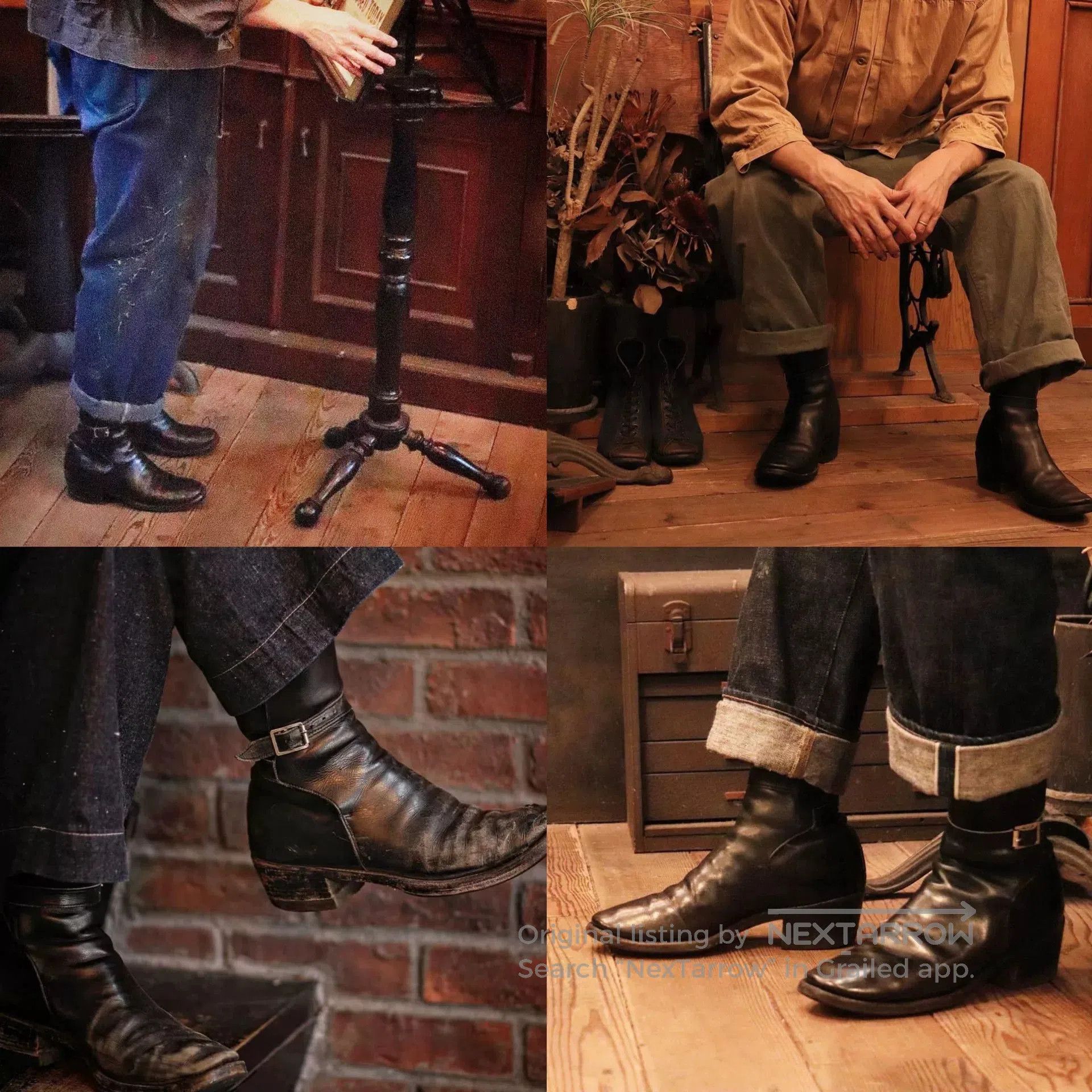 Clinch Boots Clinch Jodhpur Black Leather Boots. Size US 7 / EU 40 - 7 Thumbnail