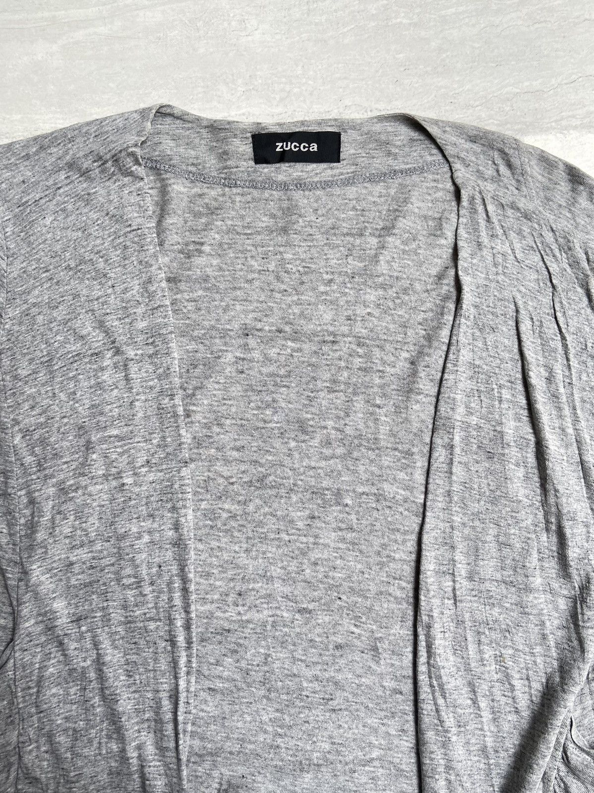 CABANE de ZUCCa × Issey Miyake × Zucca ZUCCA Grey Cardigan Size US M / EU 48-50 / 2 - 3 Thumbnail