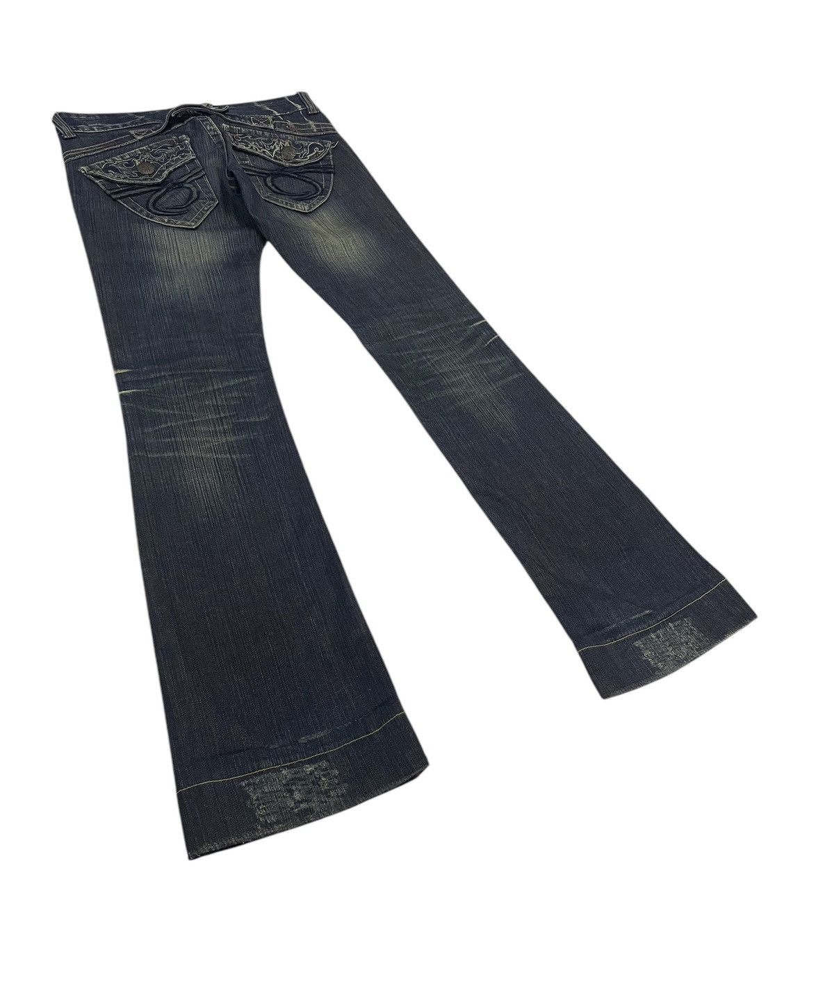 Hysteric Glamour Red Pepper Japan Skinny Flare Jeans Size US 29 - 1 Thumbnail
