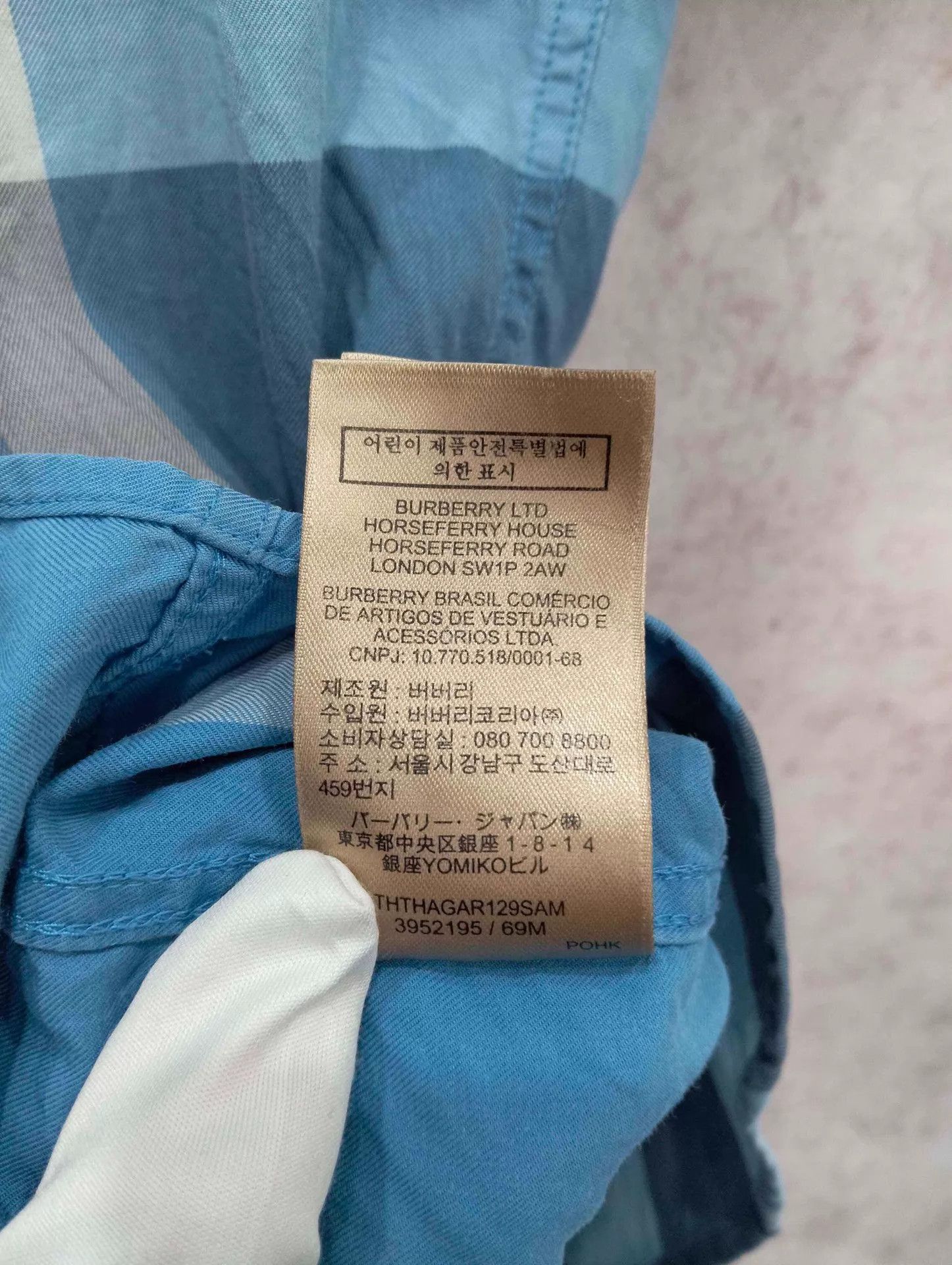 Burberry Burberry Check Short Sleeve Shirt S 95 New Size US S / EU 44-46 / 1 - 7 Thumbnail