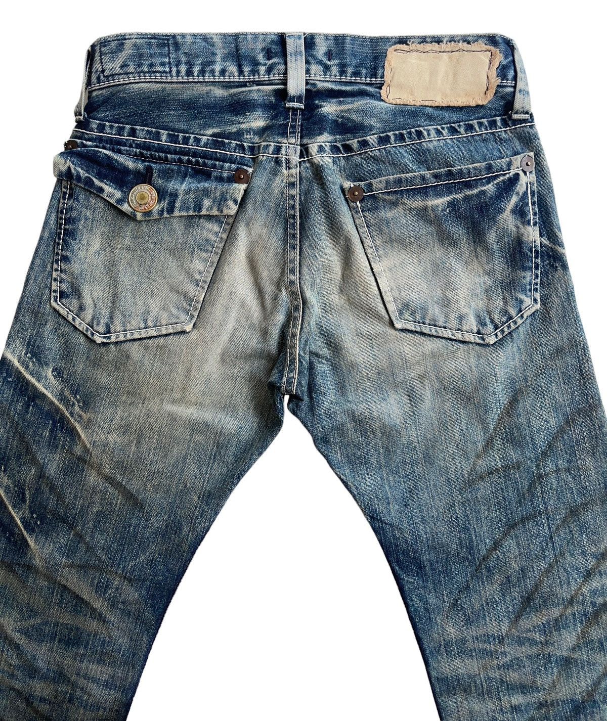 Japanese Brand Blueway Garments Rusty Jeans Size US 30 / EU 46 - 7 Thumbnail