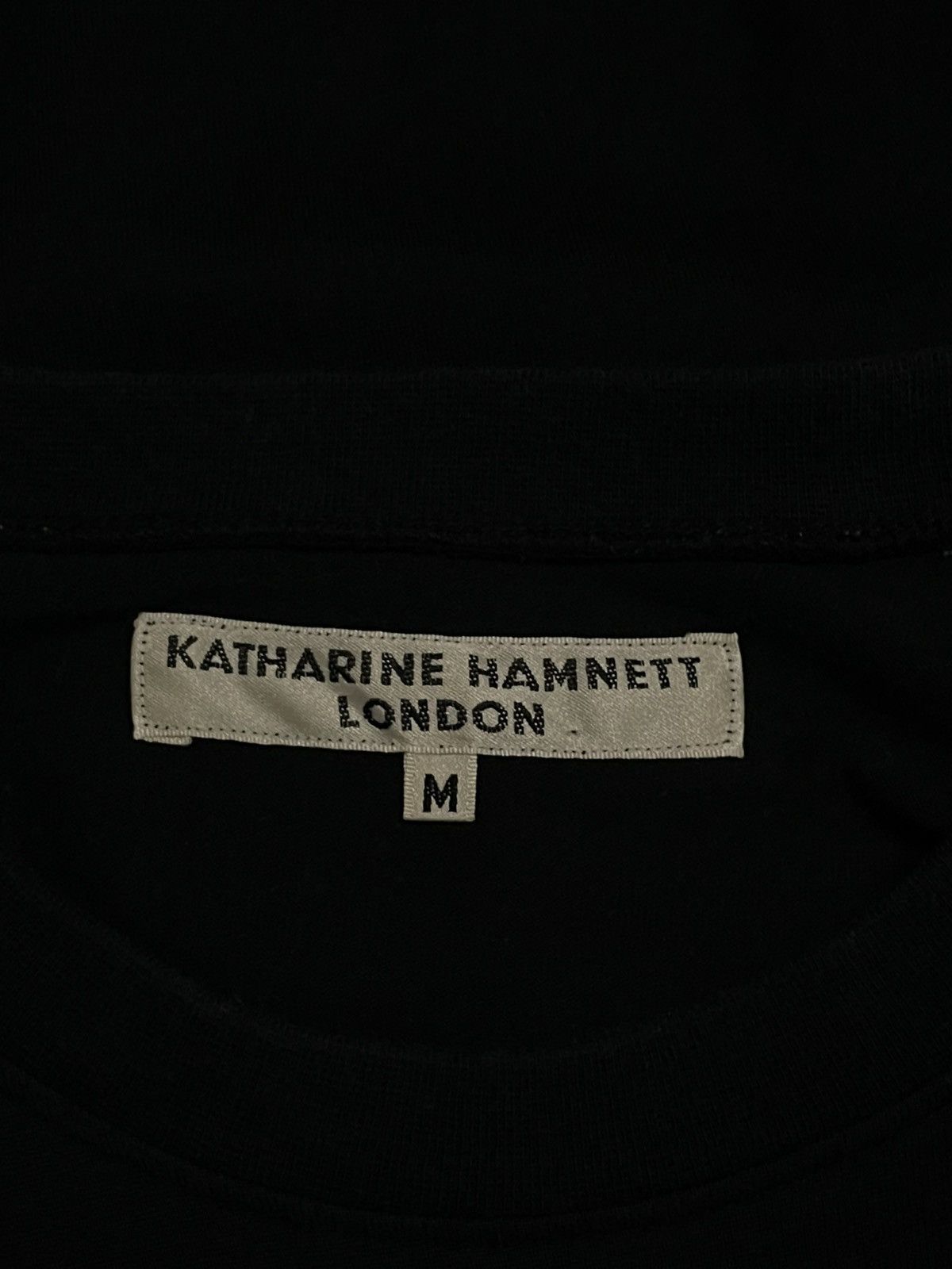 Katharine Hamnett London Vintage 1990s Katherine Hamnett - Og Big Logo Vintage Style Size US S / EU 44-46 / 1 - 7 Thumbnail