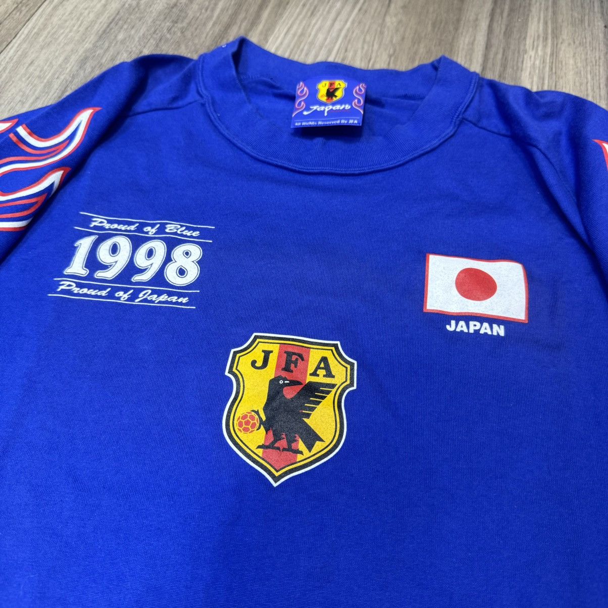 Japanese Brand Japan soccer World Cup 1998 classic tee Size US S / EU 44-46 / 1 - 3 Thumbnail