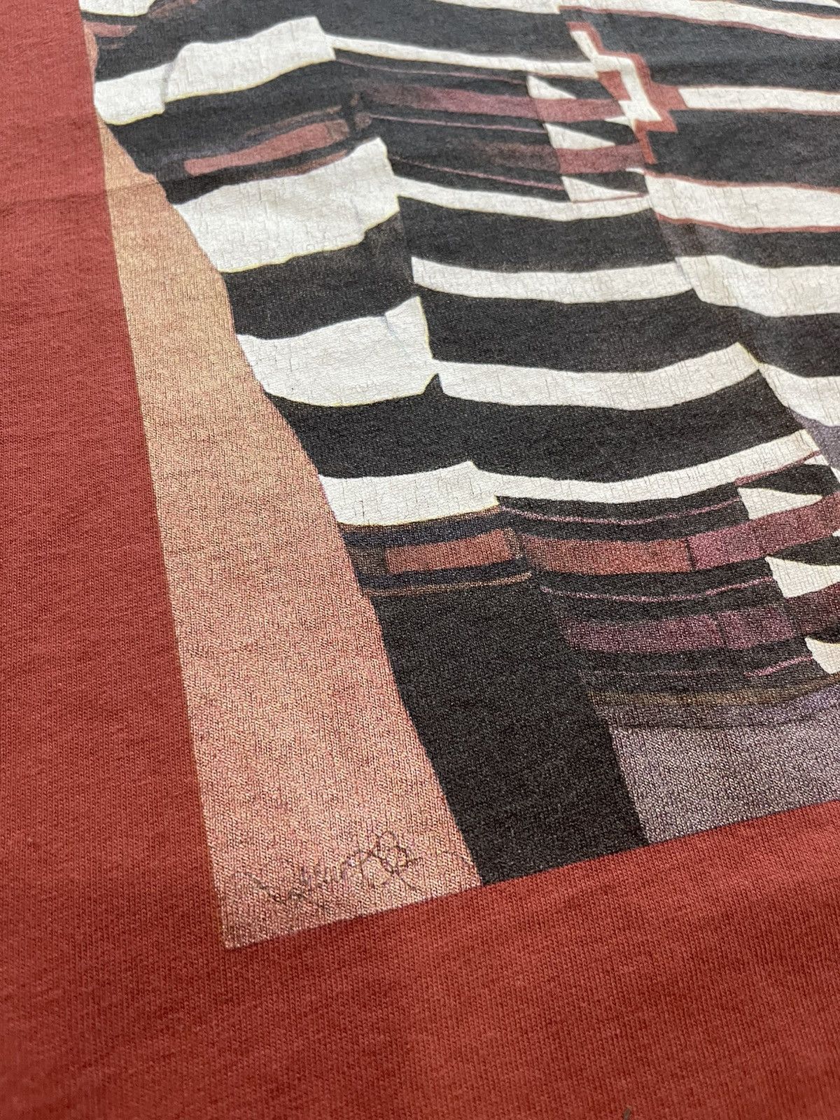 Arts & Science Vintage "Irene Klar 'Pueblo Talk' Art Print T-Shir Size US XL / EU 56 / 4 - 3 Thumbnail