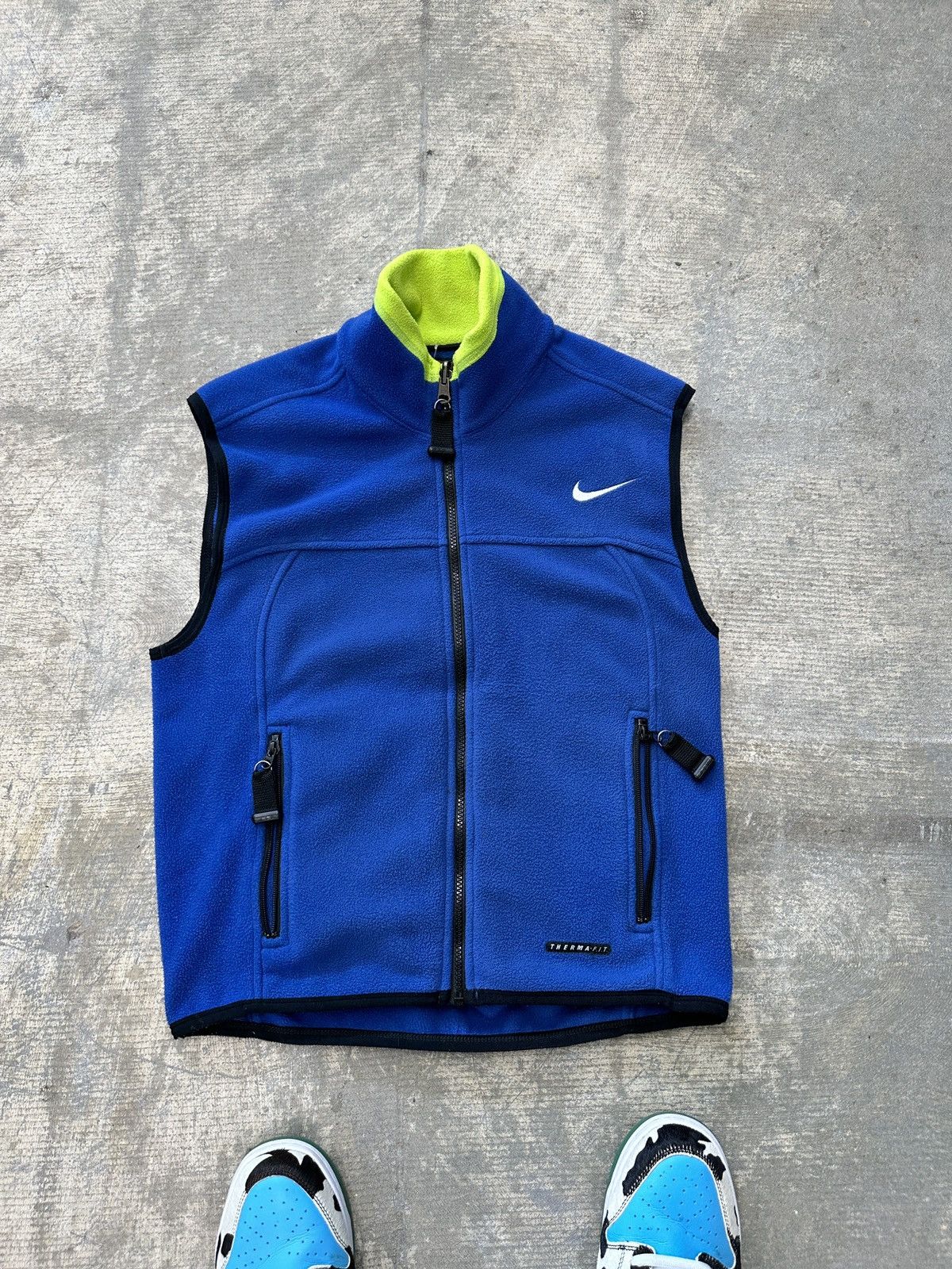 トップス NIKE ACG 90s TECH VEST NIKE TECHNICAL MORSE CODE VEST VINTAGE 90s 00s UTILITY WRAP