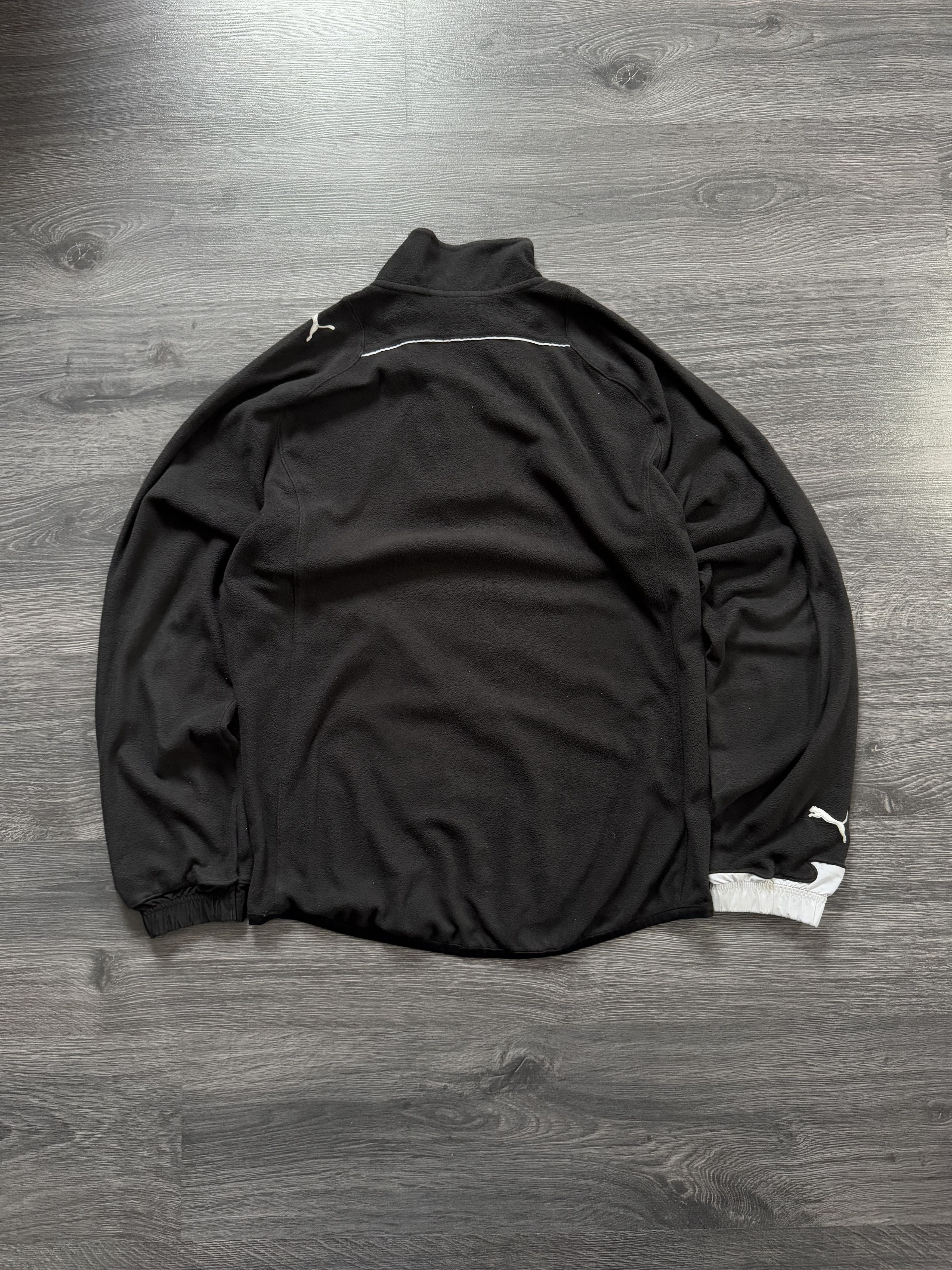 Puma Vintage Puma Halfzipper Fleece Jacket Size US M / EU 48-50 / 2 - 2 Thumbnail