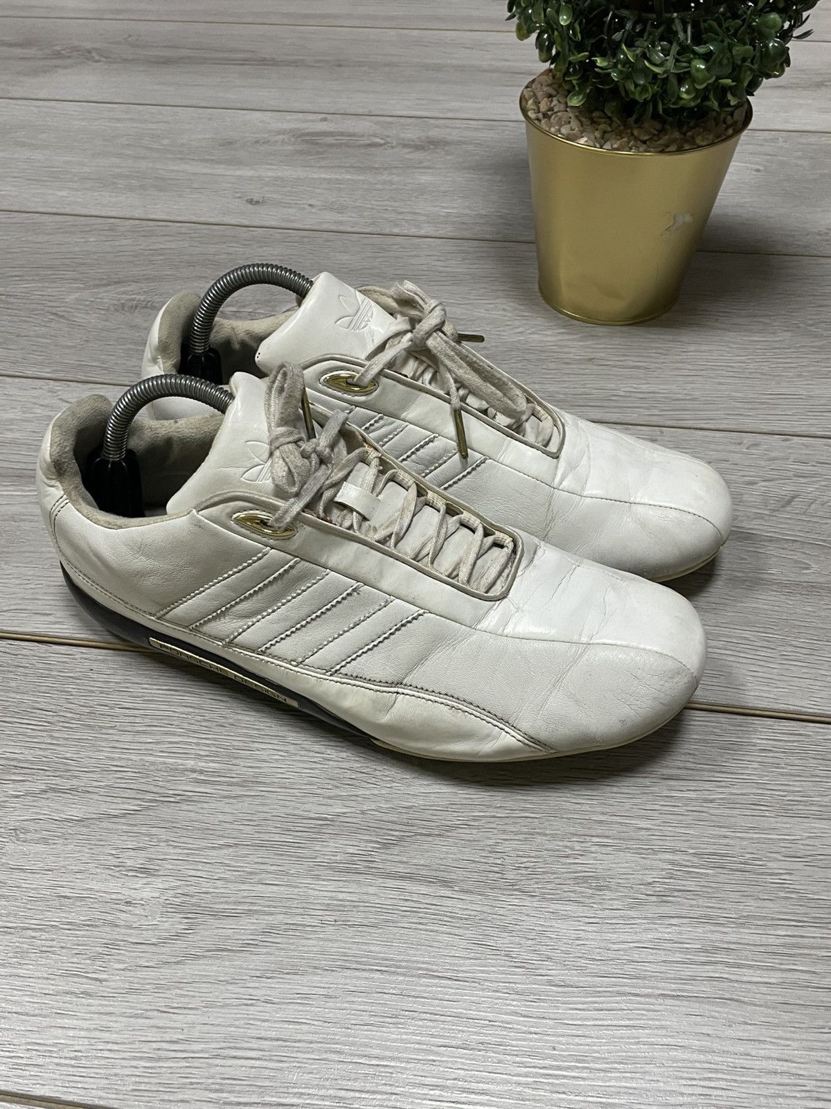 Adidas × Porsche Design Vintage Adidas Porsche Design Leather Shoes sneakers Y2K Size US 10.5 / EU 43-44 - 4 Thumbnail
