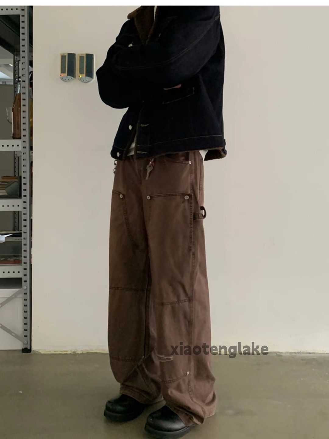 Jean × Vintage Washed faded cleanfit skate hiphop cargo carpenter jeans Size US 33 - 5 Thumbnail