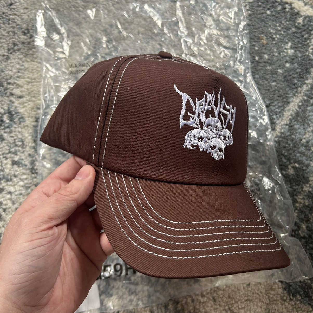Fuck The Population × G59 Records G*59 CATACOMBS CONTRAST STiTCH UNSTRUCTURED 5 PANEL CAP Size ONE SIZE - 4 Thumbnail