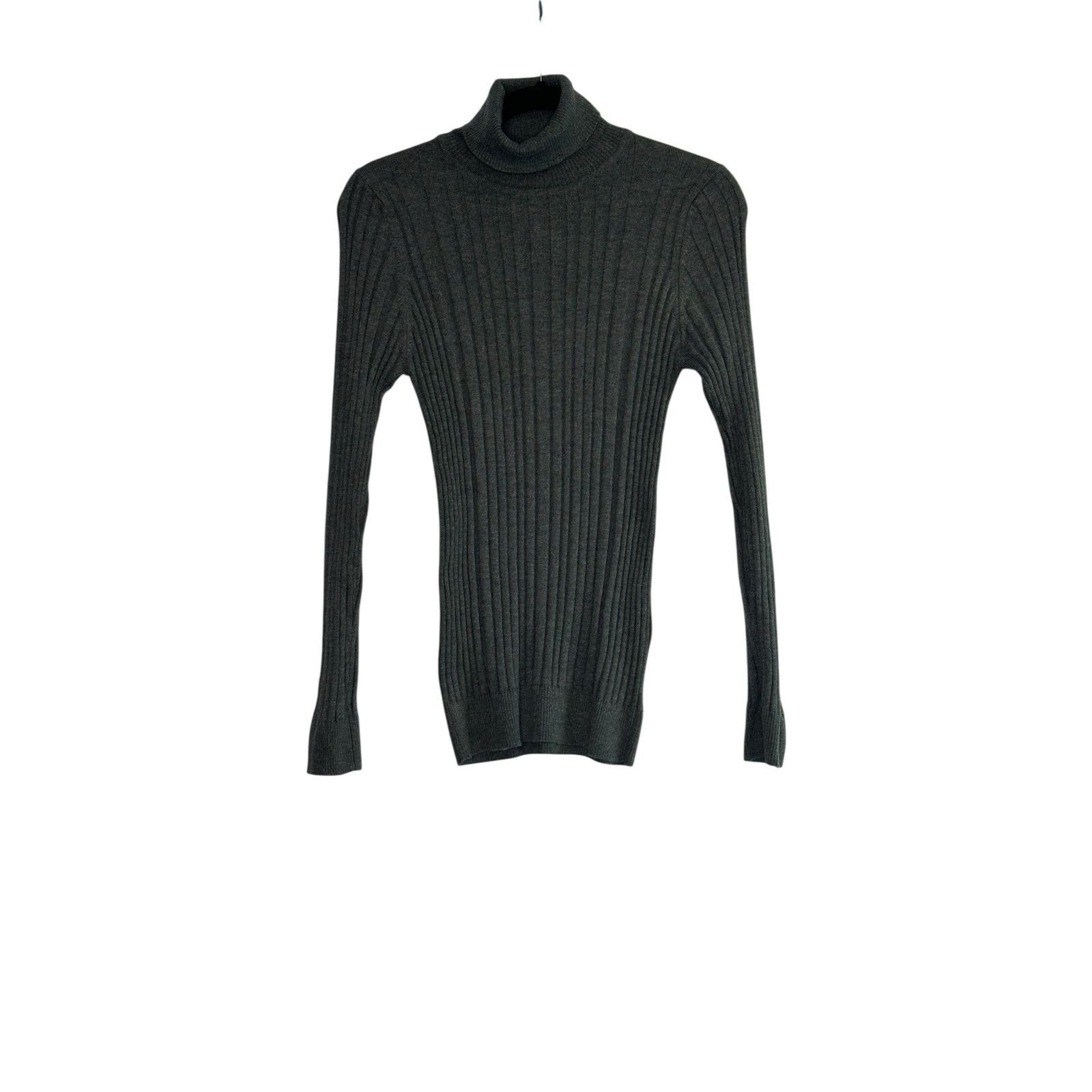 RNT23 RNT23 gray long sleeves ribbed fitted sweater size Small Size US S / EU 44-46 / 1 - 5 Thumbnail