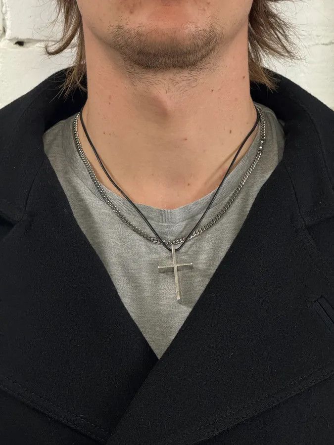 Gucci 2000s Gucci Cross Pendant Necklace by Tom Ford Size ONE SIZE - 2 Thumbnail