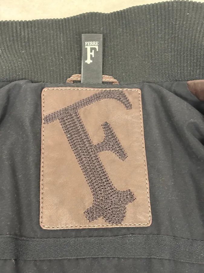 Gianfranco Ferre FW2008 Gianfranco Ferré Brown Quilted Bomber Leather Jacket Size US M / EU 48-50 / 2 - 11 Thumbnail