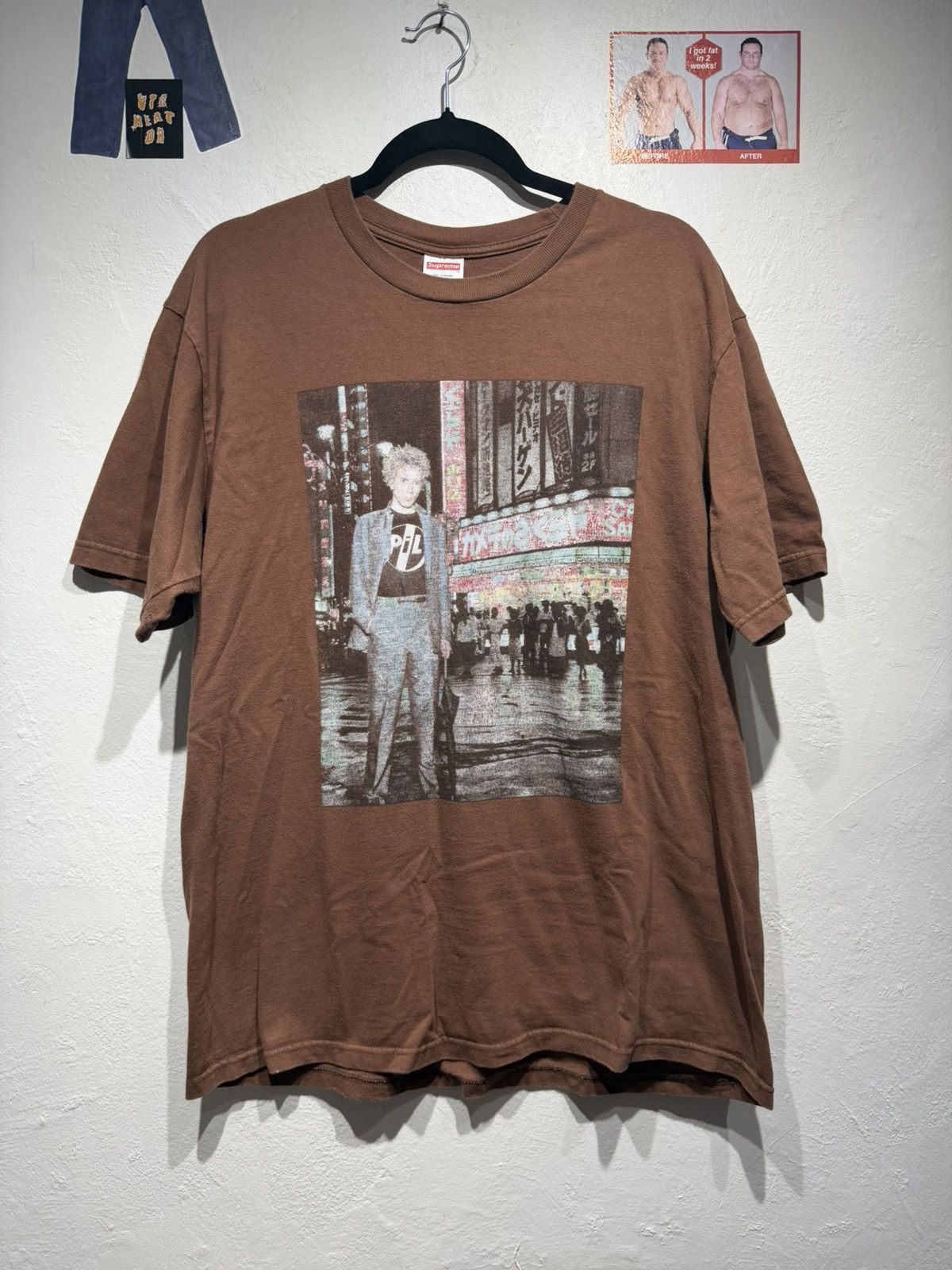 Supreme Supreme PiL Live in Tokyo tee | Grailed Supreme PiL Live In Tokyo Tee Brown