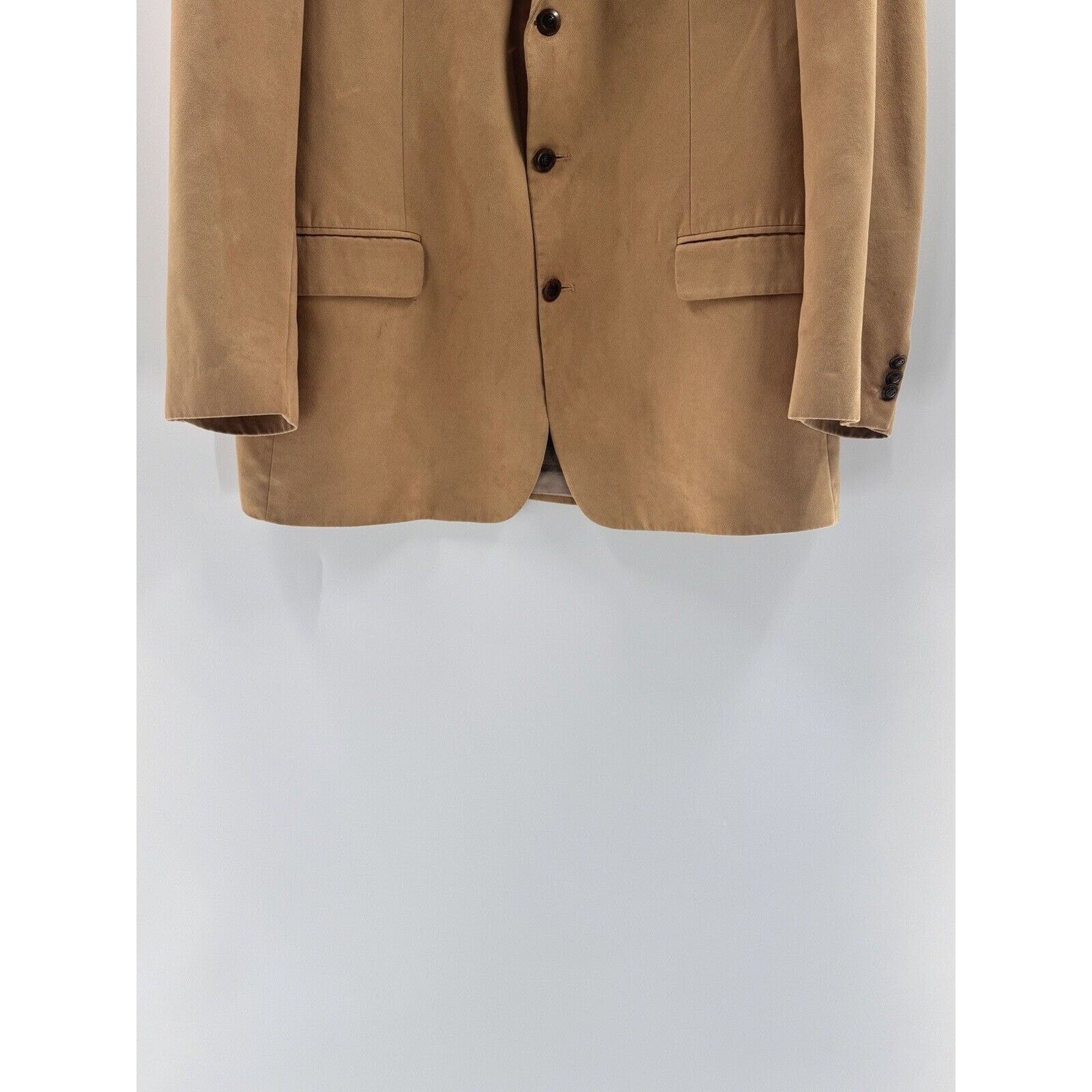 Lord & Taylor Lord & Taylor Fifth Ave Men Brown Camel Sport Coat 44R Corp Size US S / EU 44-46 / 1 - 5 Thumbnail