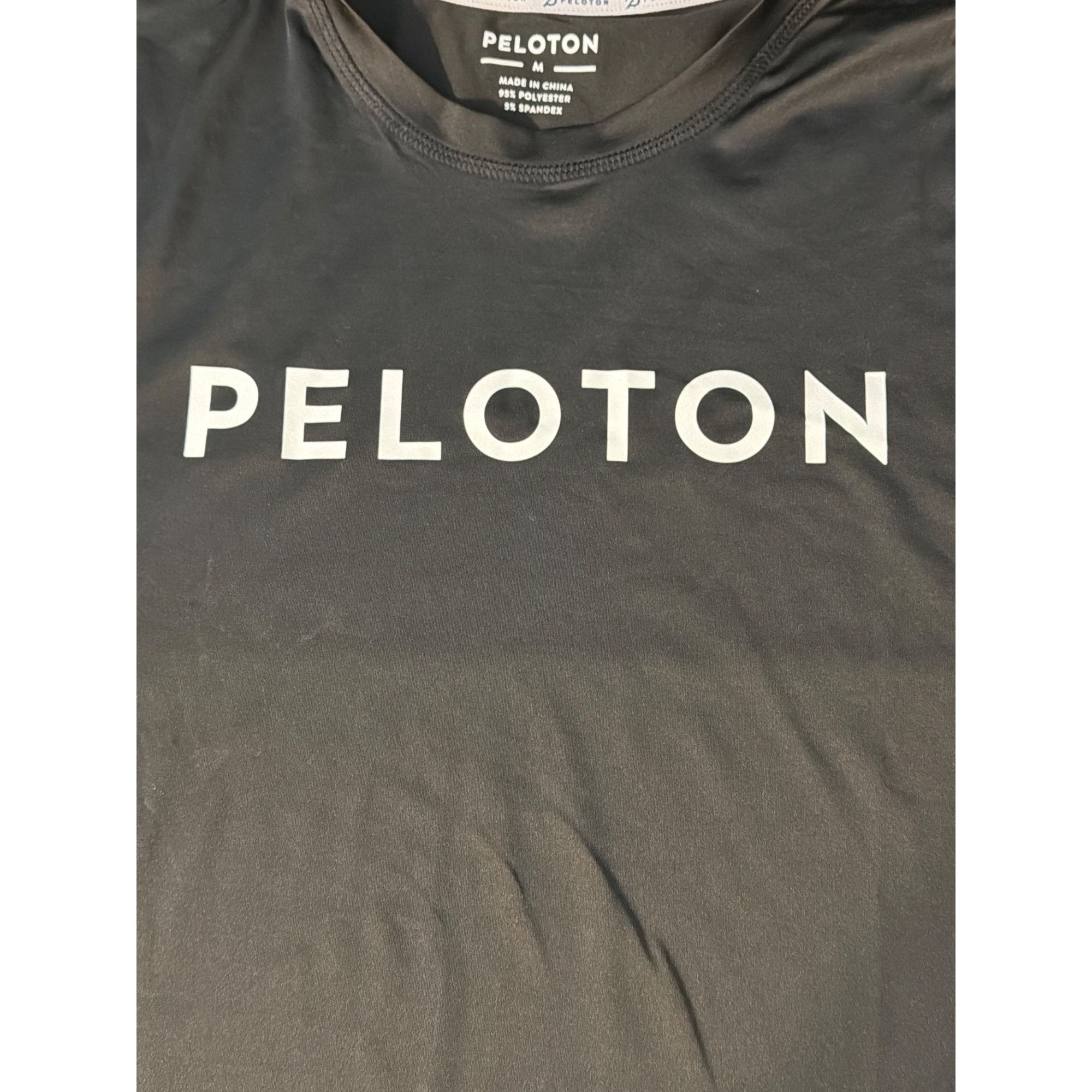 Peloton Peloton Century 100 Club Black Short Sleeve Performance Shir Size US M / EU 48-50 / 2 - 2 Thumbnail
