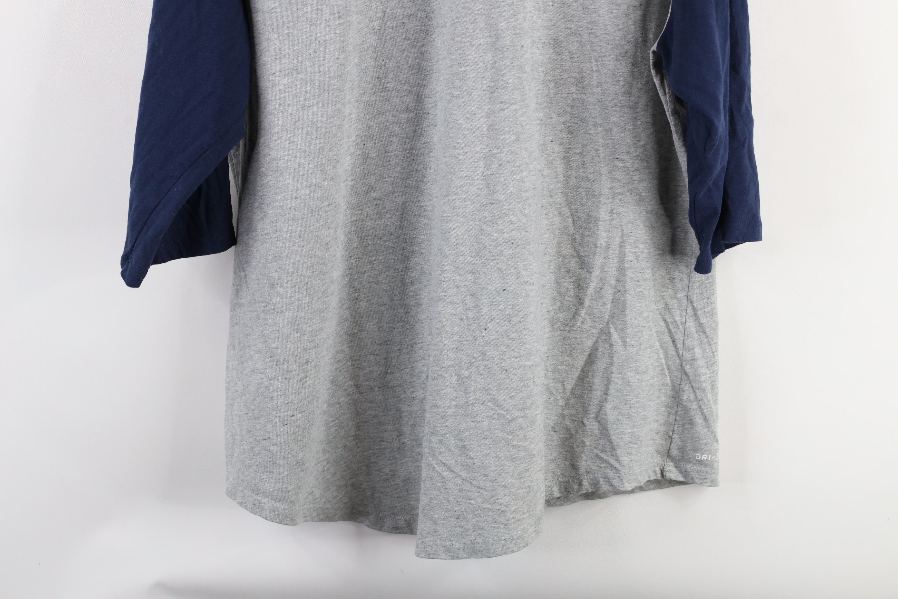 Nike × Vintage Vintage Y2K Nike Swoosh 3/4 Sleeve Baseball Raglan T-Shirt Size US XL / EU 56 / 4 - 10 Thumbnail