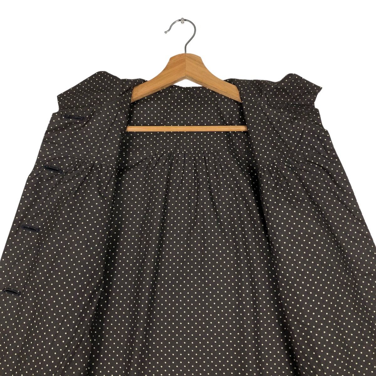 Issey Miyake 🔥Vtg Long Jacket Pou Dou Dou Japan Polkadot Lining Size US M / EU 48-50 / 2 - 12 Thumbnail