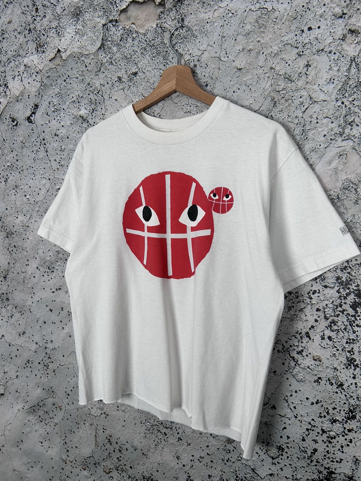 Vintage Cropped Tee Graphic Hall Of Fame Boxy in White, Men's — image 2 of 6