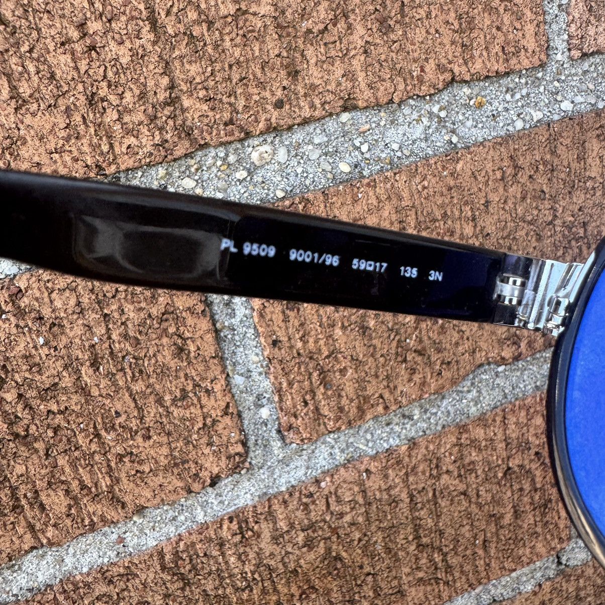Ralph Lauren Black & Silver Aviator Sunglasses Size ONE SIZE - 4 Thumbnail