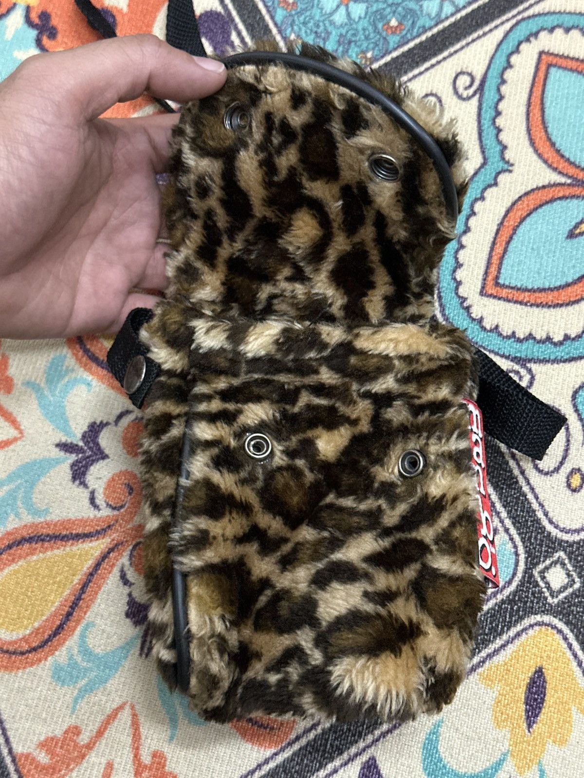 Mambo Vintage Mambo Leopard Fur Sling Bag Size ONE SIZE - 10 Thumbnail