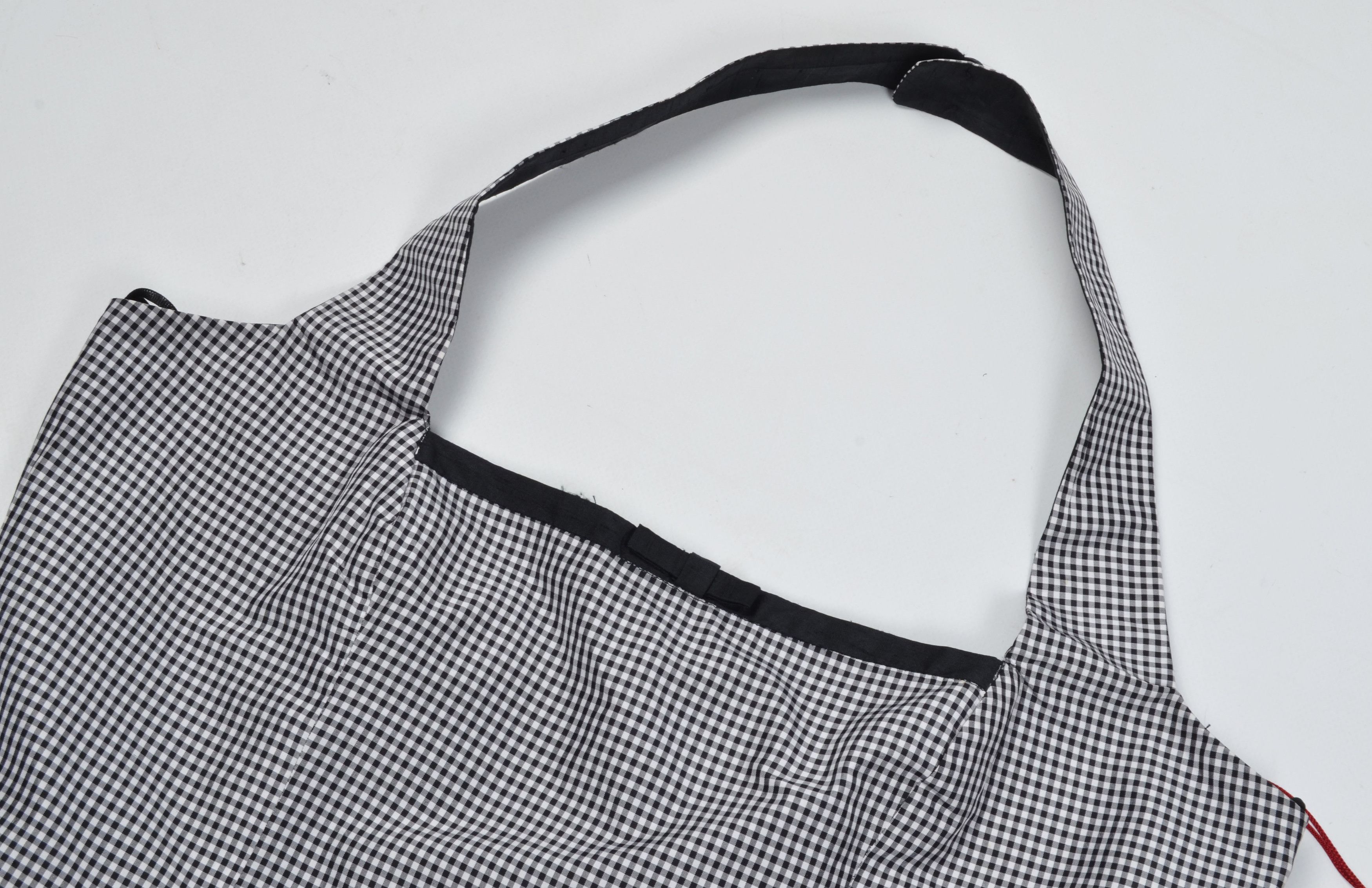 Vintage Vintage Renato Nucci Checkered Square Neck Halter Top Size M / US 6-8 / IT 42-44 - 4 Thumbnail