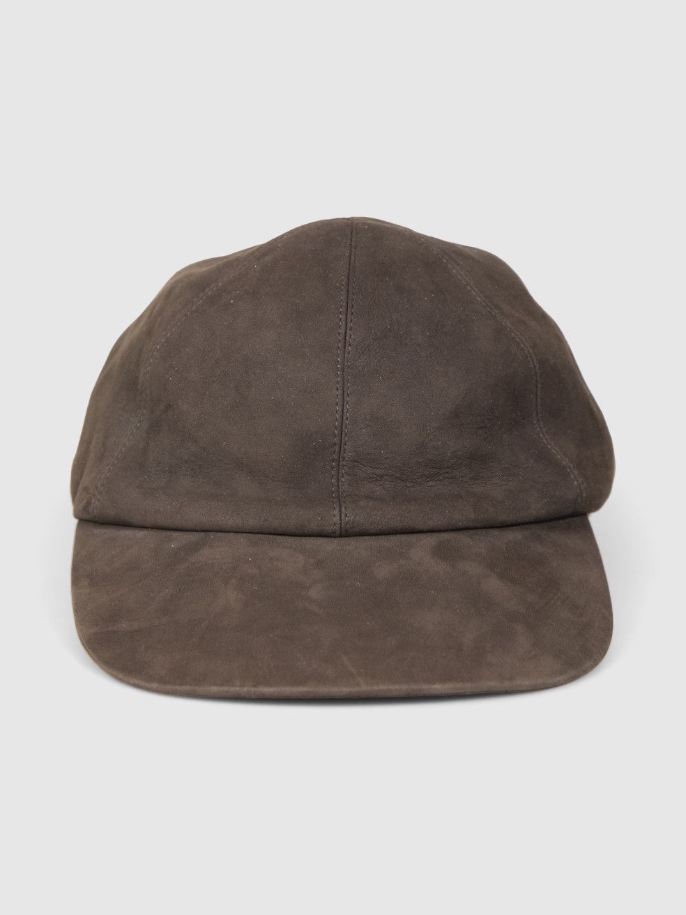 Louis Vuitton Brown Suede Rib Knit Trim Cap Size ONE SIZE - 1 Thumbnail